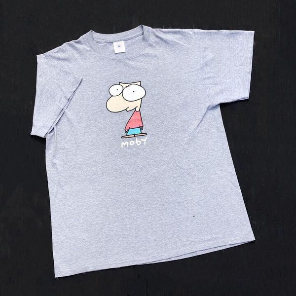 Vintage Moby 90s Little Idiot Band Concert Tour Vintage T-Shirt | Grailed