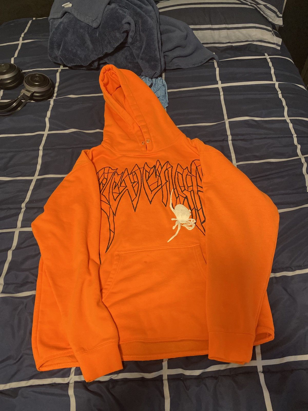 Revenge Revenge Halloween Orange Spider Hoodie Size US L / EU 52-54 / 3 - 2 Thumbnail