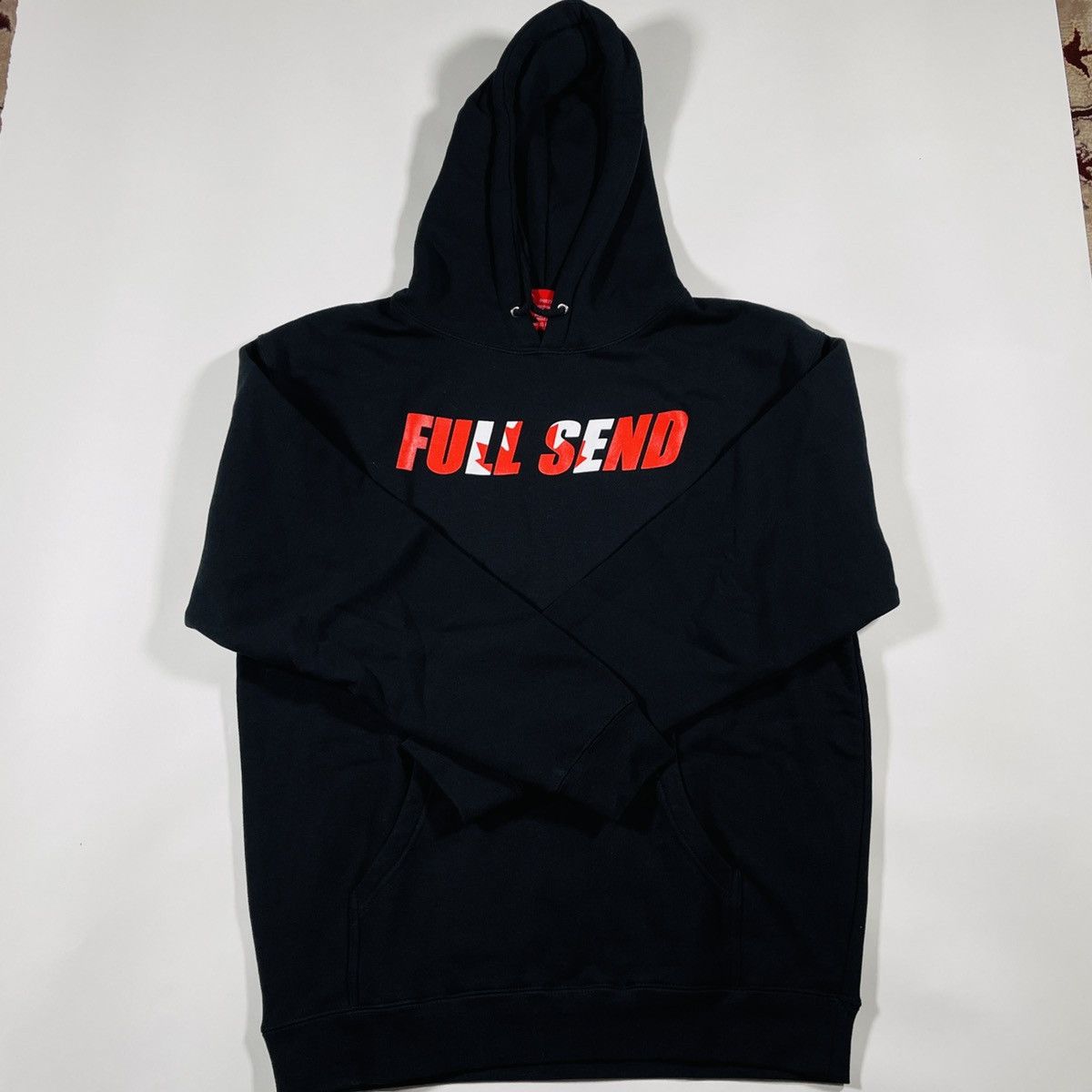 Full Send by Nelk Boys *NEW* Black Full Send Canada Day Hoodie LIMITED Size US M / EU 48-50 / 2 - 1 Preview
