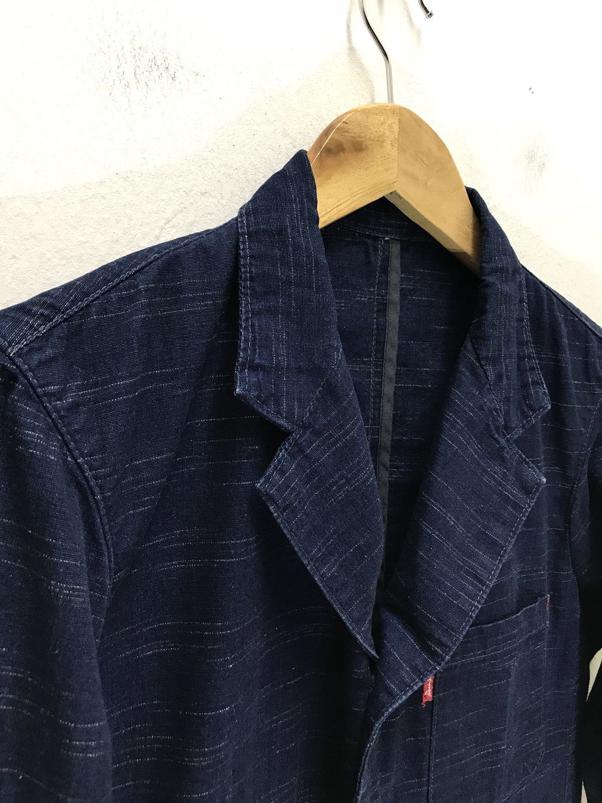 Kapital Kapital Blazer Pin Striped Indigo Blue Size US S / EU 44-46 / 1 - 5 Thumbnail