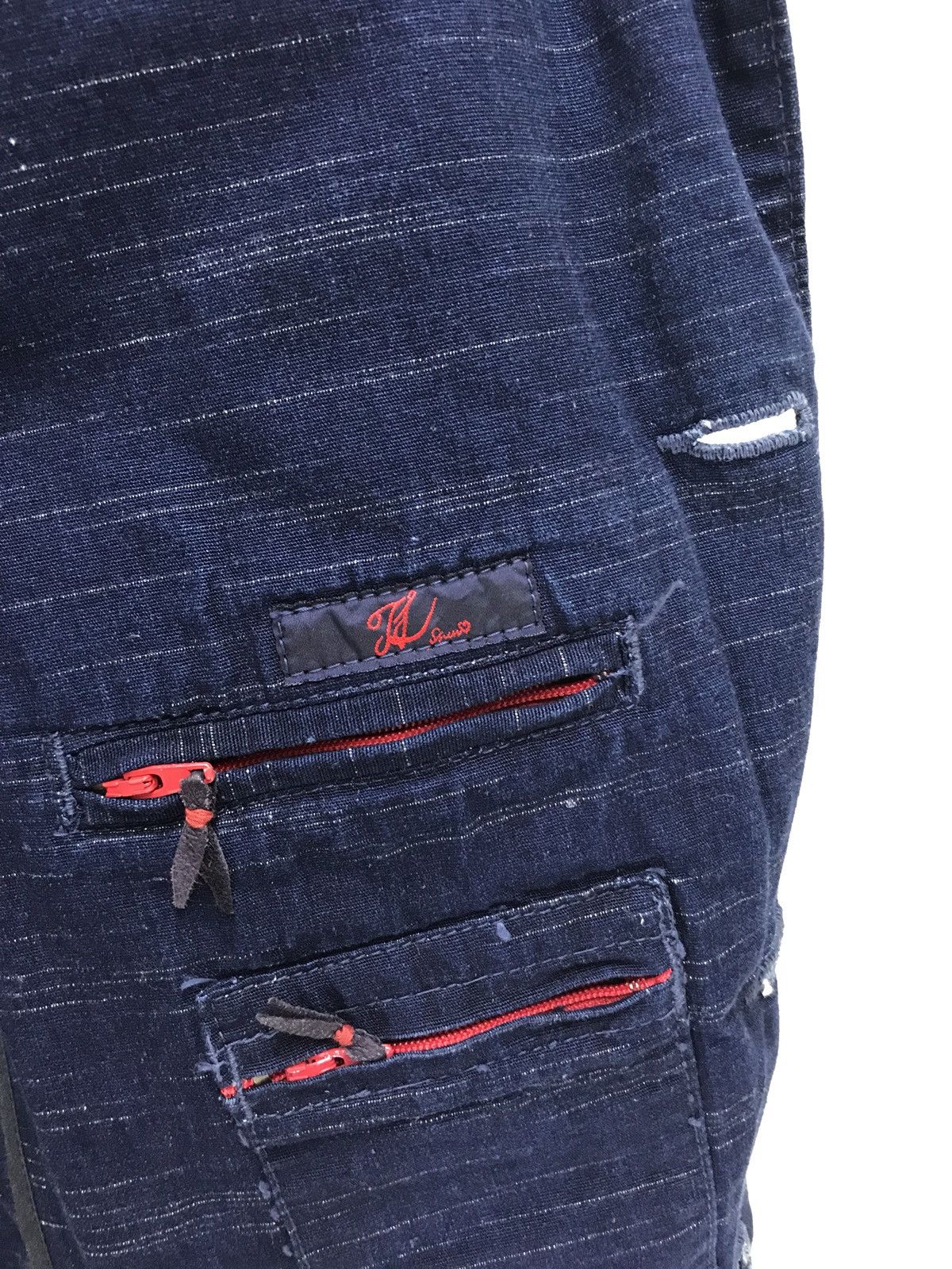 Kapital Kapital Blazer Pin Striped Indigo Blue Size US S / EU 44-46 / 1 - 7 Thumbnail