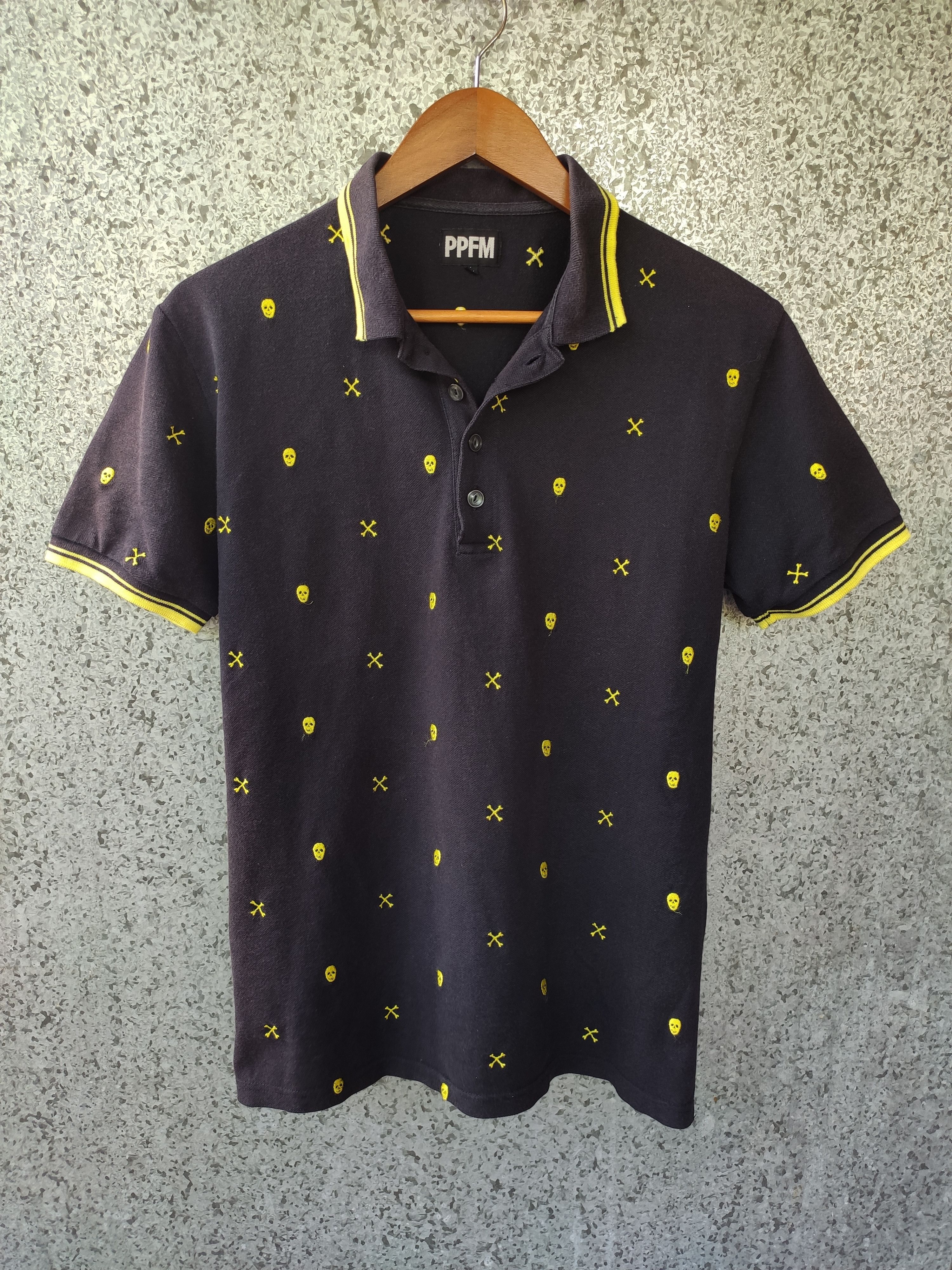PPFM PPFM Polo t shirt skulls Size US M / EU 48-50 / 2 - 1 Thumbnail