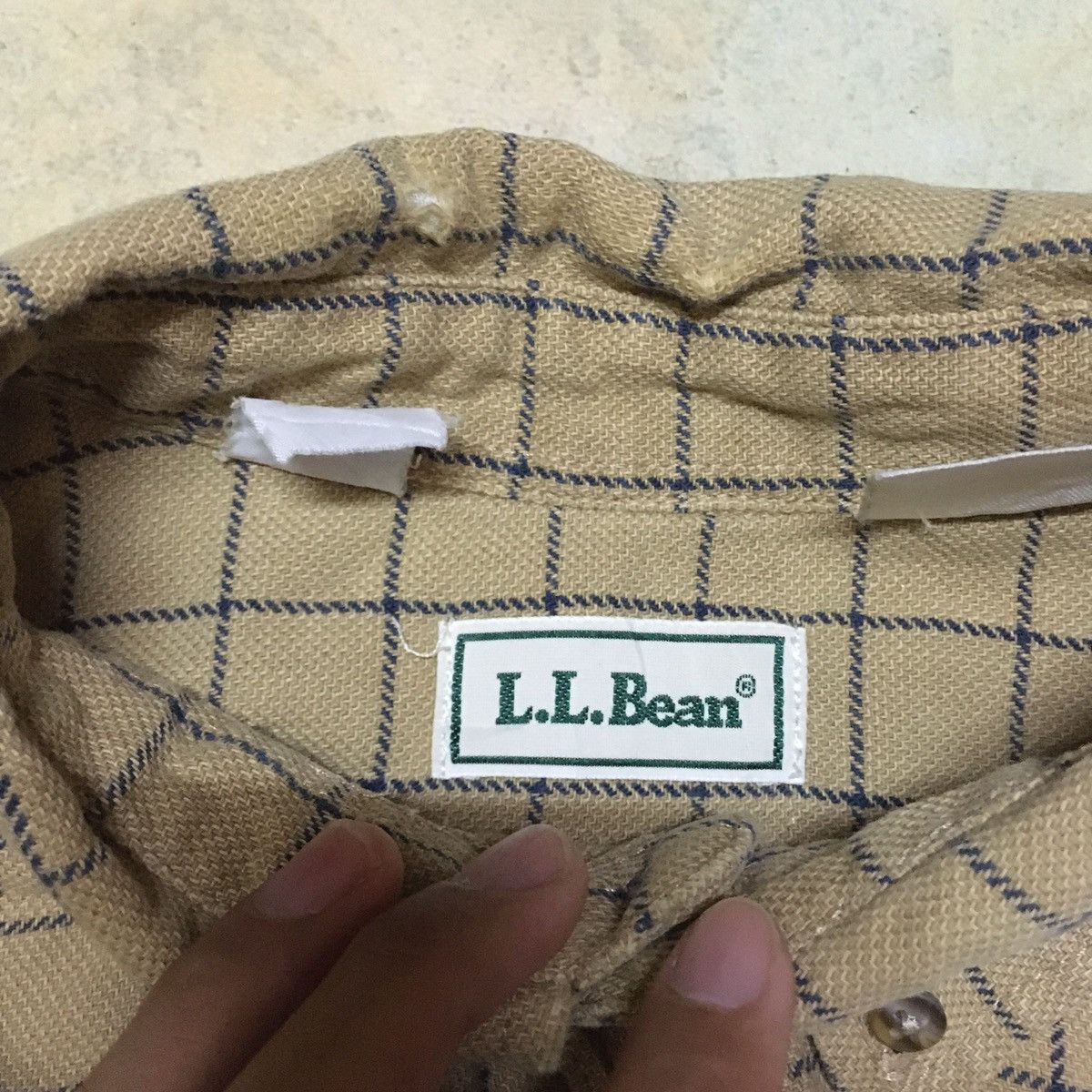 L.L. Bean Vintage L. L. Bean Flannel Button Up Shirt Size US L / EU 52-54 / 3 - 5 Thumbnail