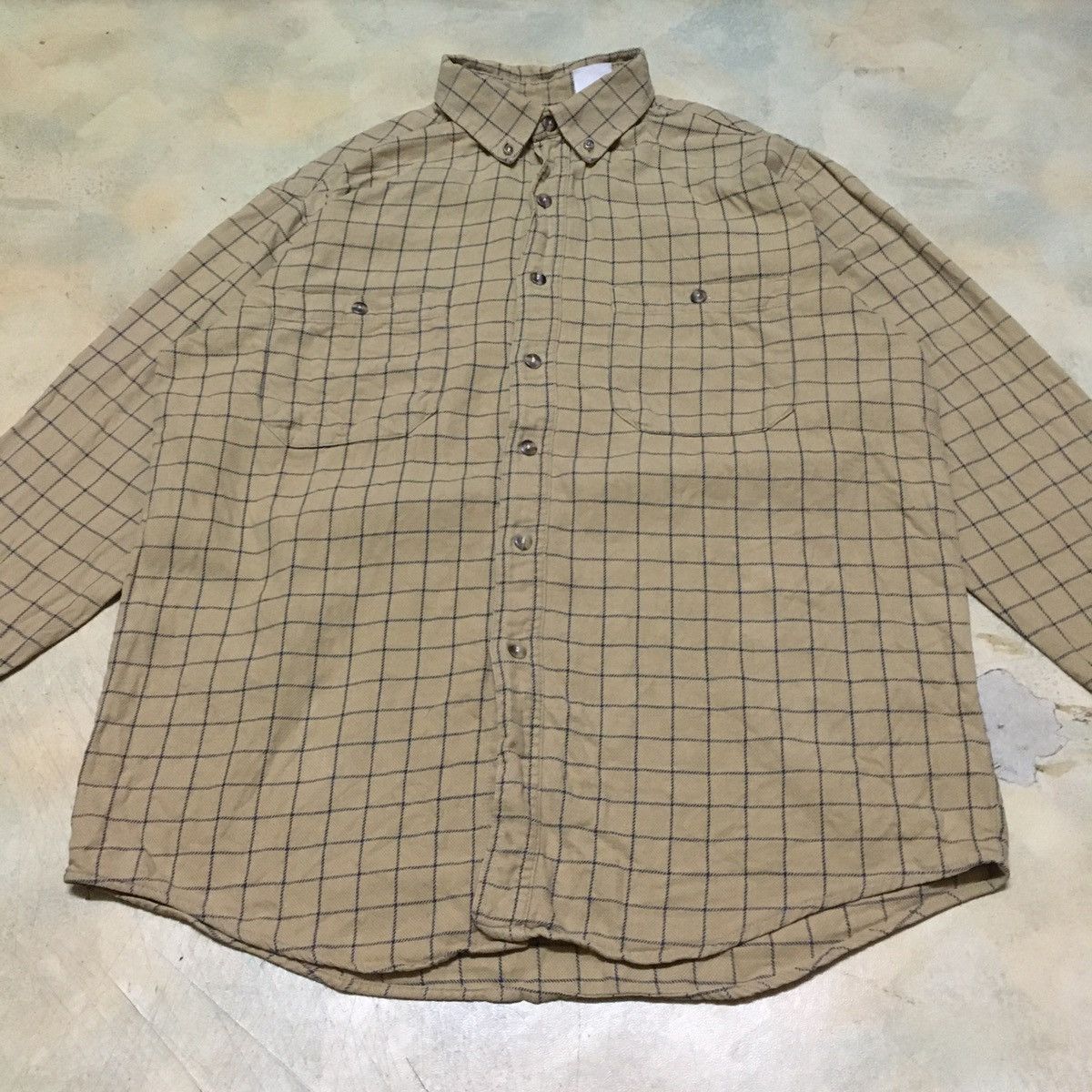 L.L. Bean Vintage L. L. Bean Flannel Button Up Shirt Size US L / EU 52-54 / 3 - 3 Thumbnail