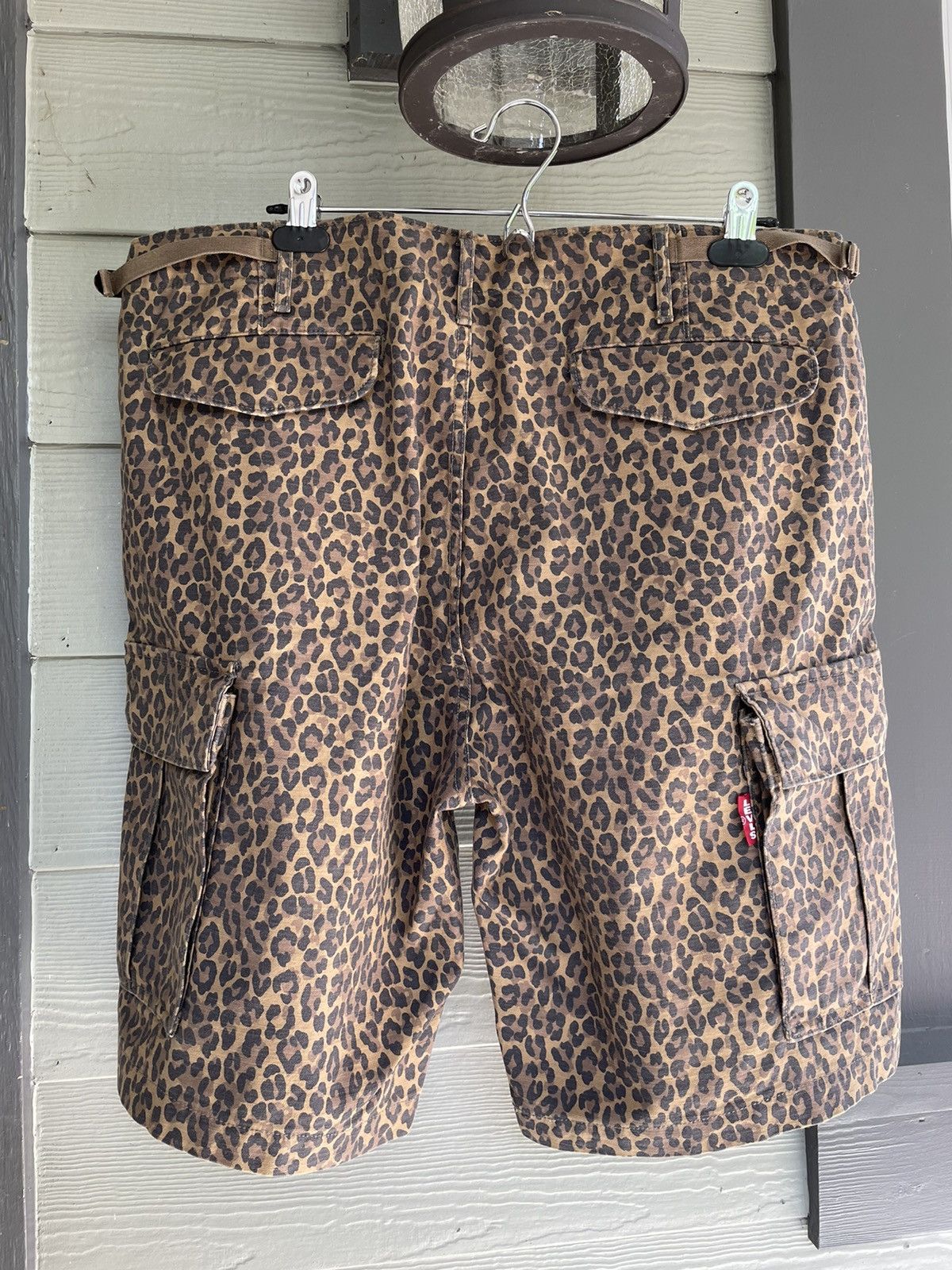 Levi s Levis leopard print shorts size 36 Grailed