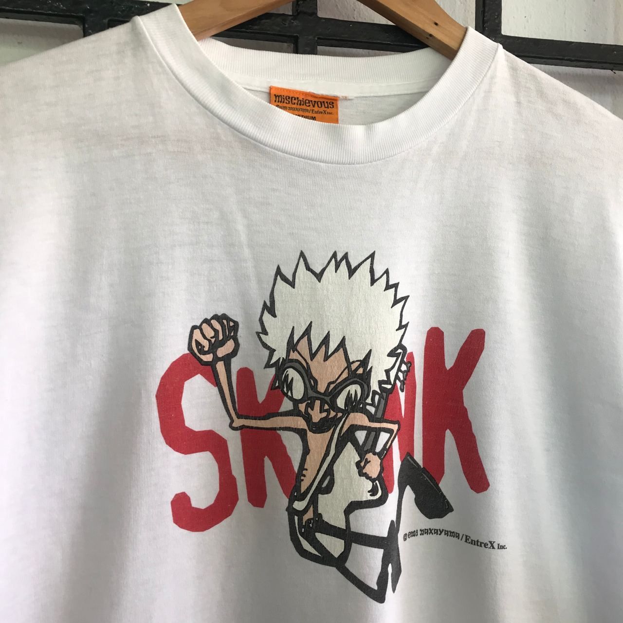 Designer 🔥 Vintage MISCHIEVOUS Mirror Design Tee Size US M / EU 48-50 / 2 - 2 Thumbnail