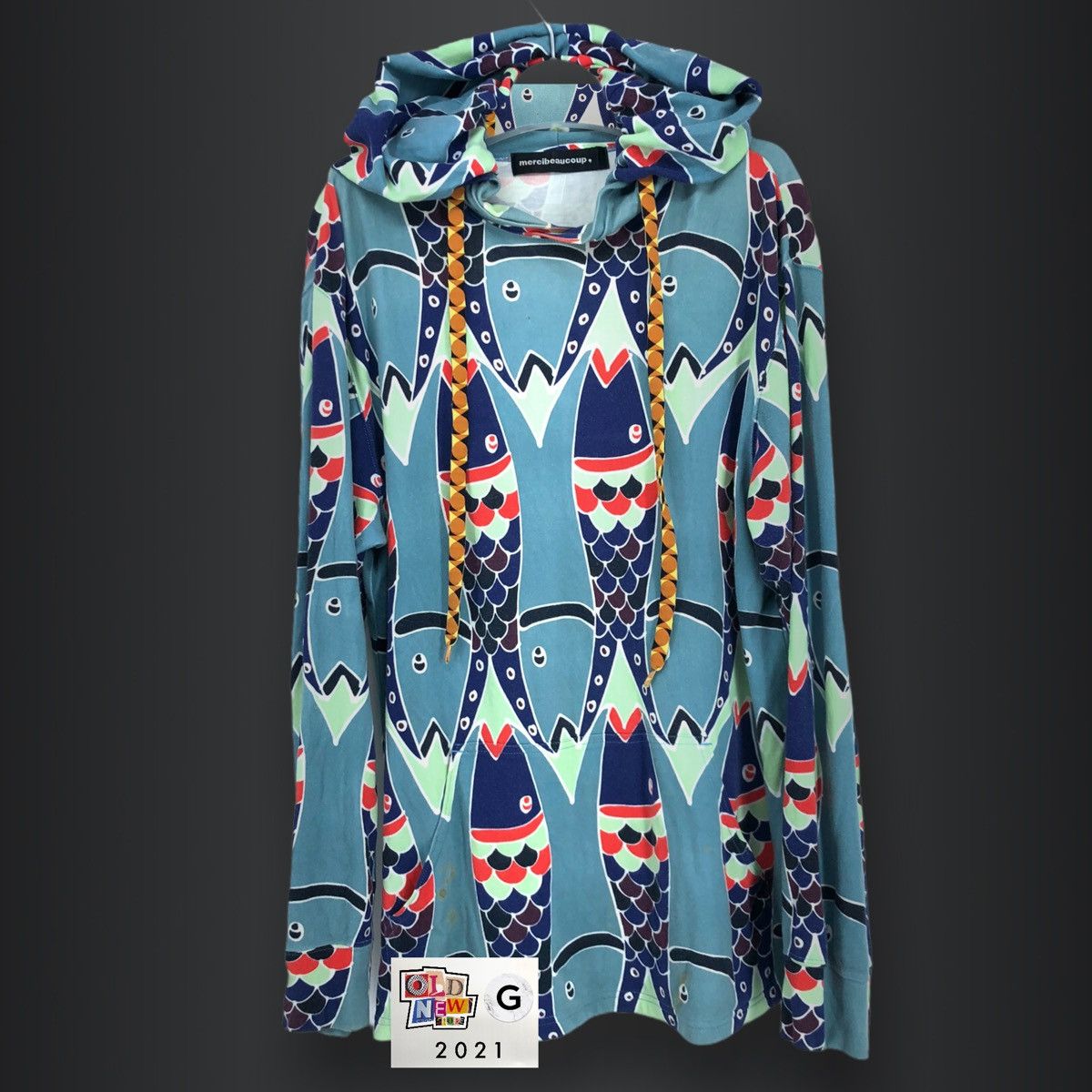 Issey Miyake Koi Nobori Hoodie Size US L / EU 52-54 / 3 - 1 Thumbnail
