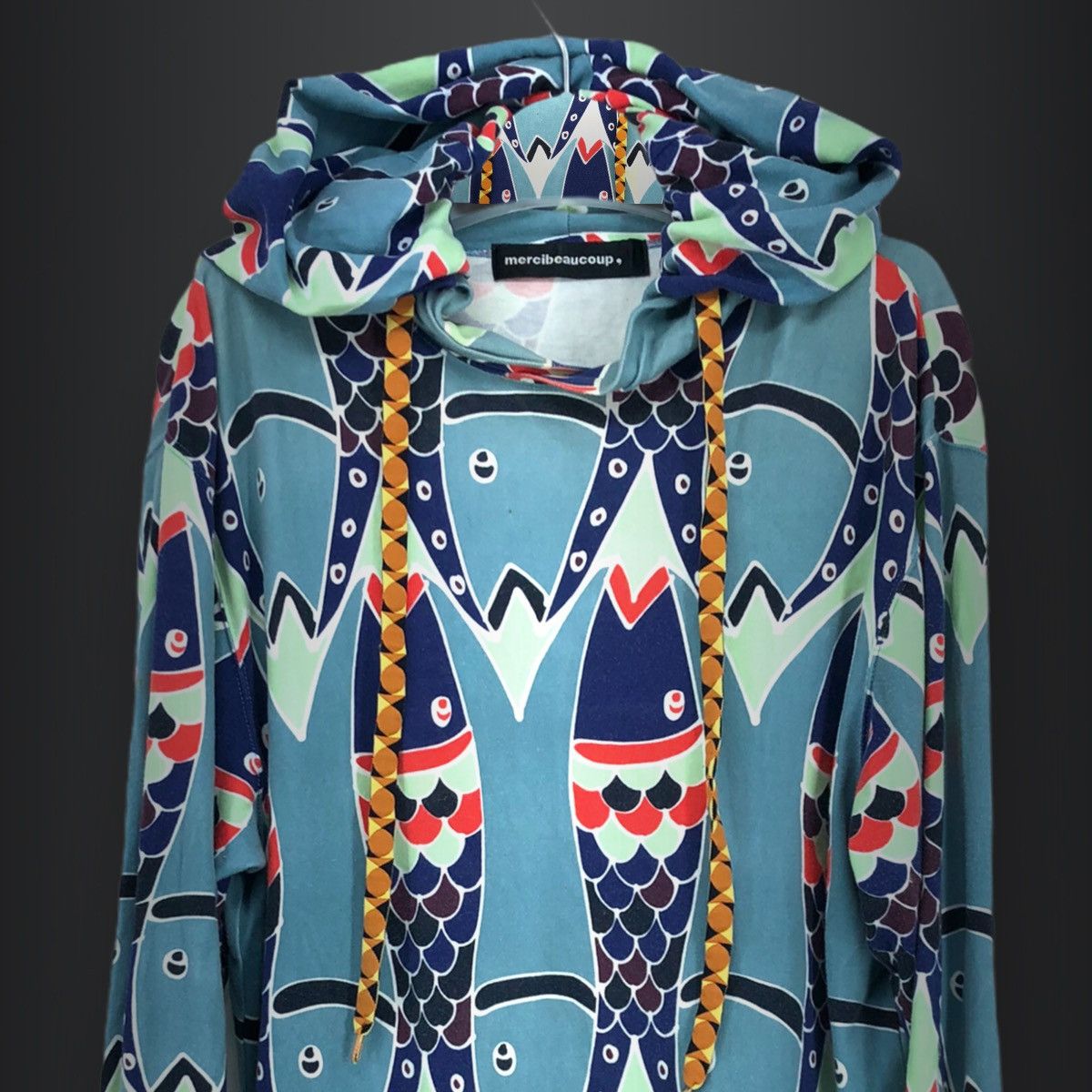 Issey Miyake Koi Nobori Hoodie Size US L / EU 52-54 / 3 - 2 Thumbnail