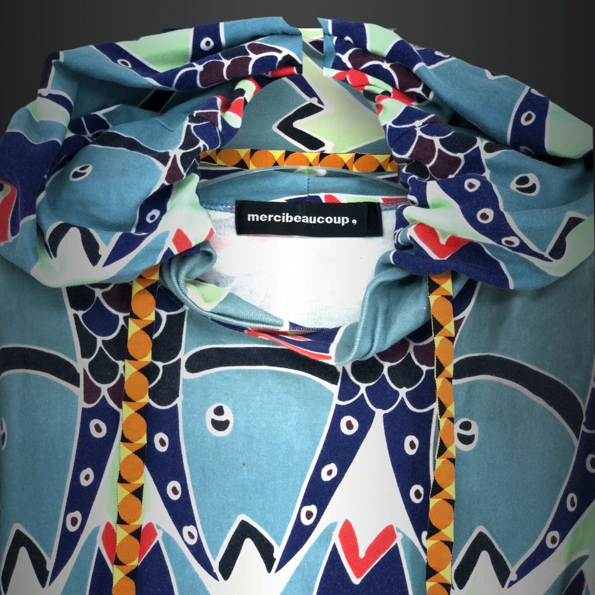 Issey Miyake Koi Nobori Hoodie Size US L / EU 52-54 / 3 - 3 Thumbnail