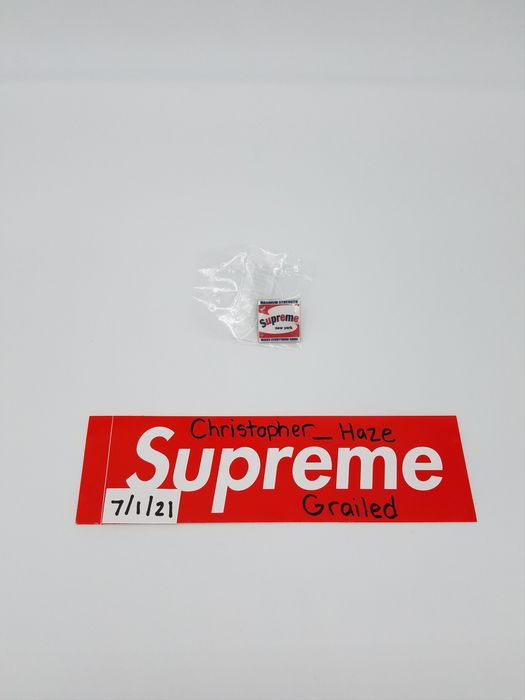 Supreme Supreme Shine Pin White SS21 | Grailed