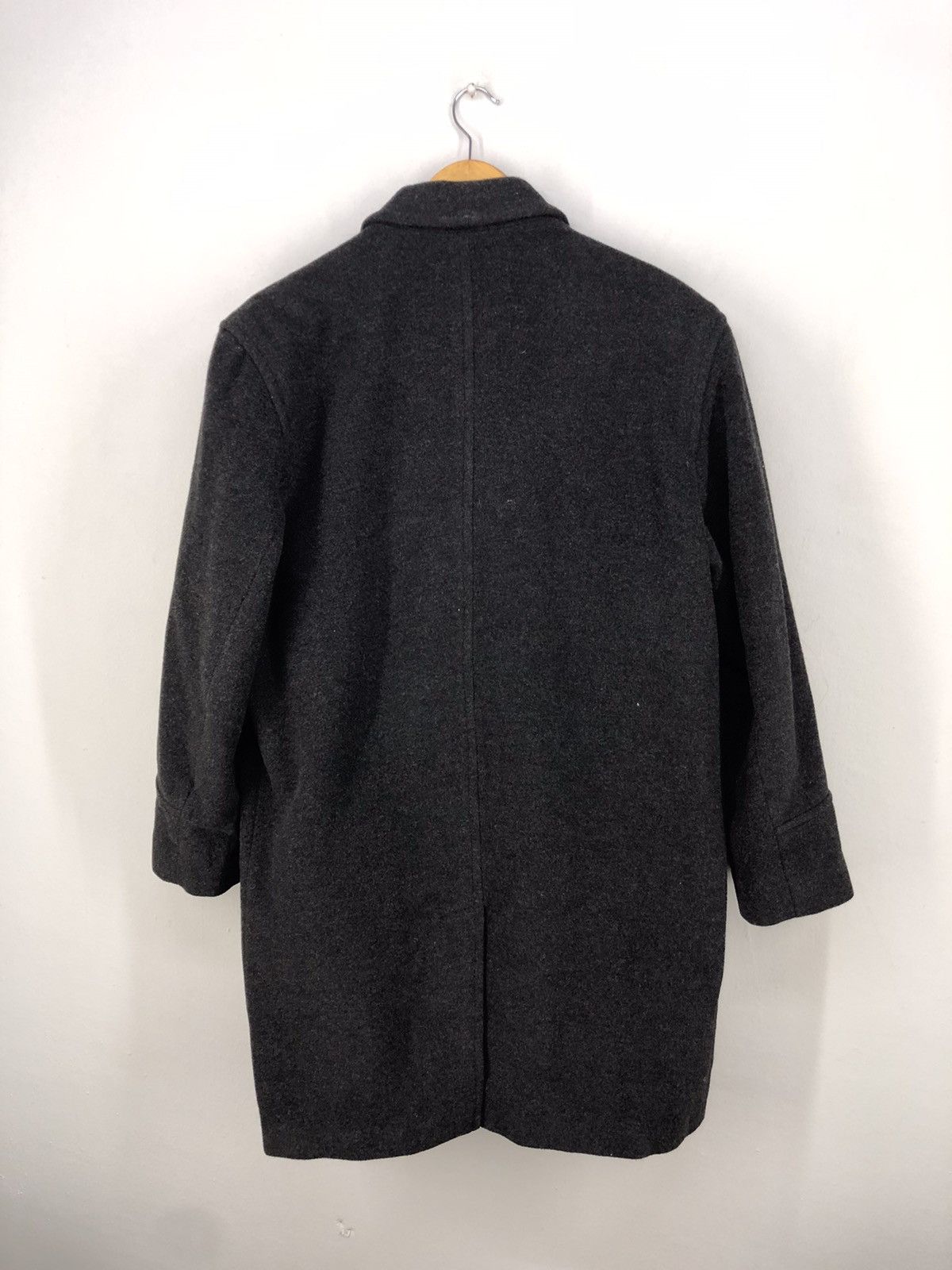 agnes b. 🔥AGNES B LAMBWOOL CASHMERE DOUBLE BREASTED OVERCOAT Size US M / EU 48-50 / 2 - 8 Thumbnail
