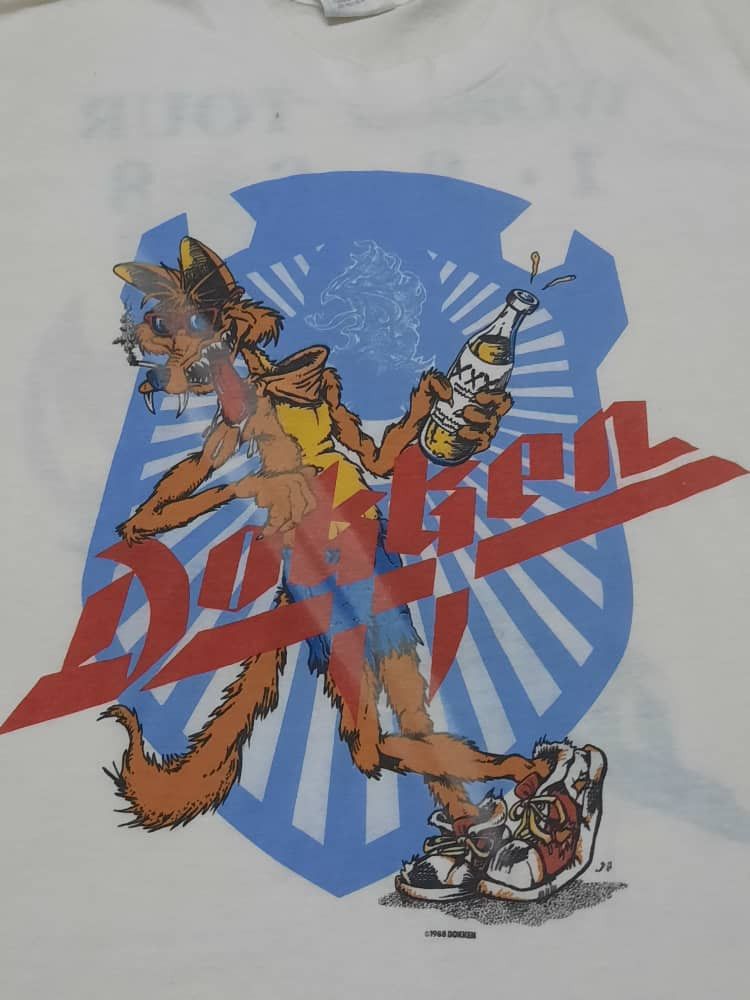 Vintage Vintage Dokken Music Rock Band Tour Size US XL / EU 56 / 4 - 7 Thumbnail