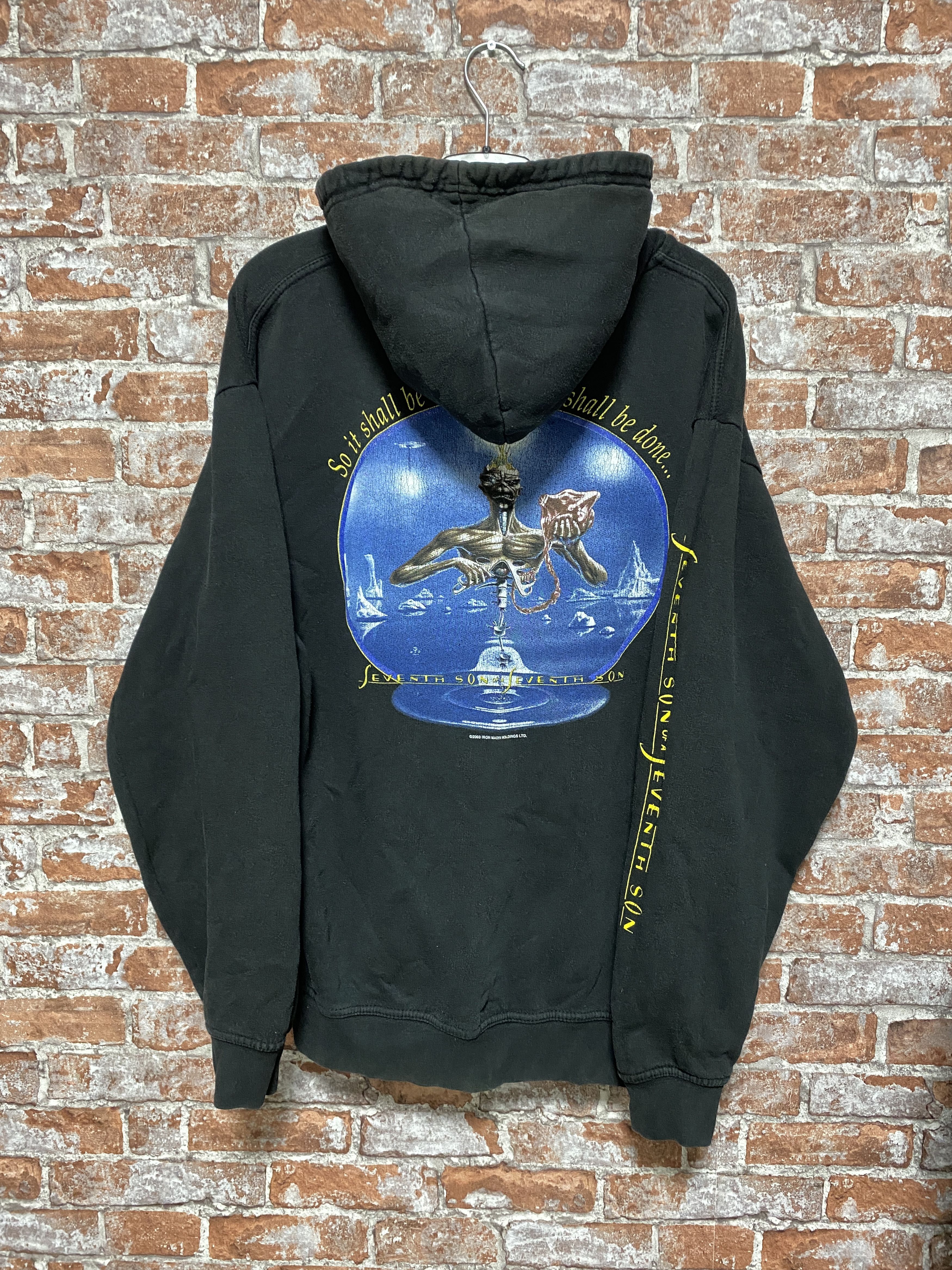 Band Tees Iron Maiden 2003 Vintage Hoodie Size US XL / EU 56 / 4 - 1 Thumbnail