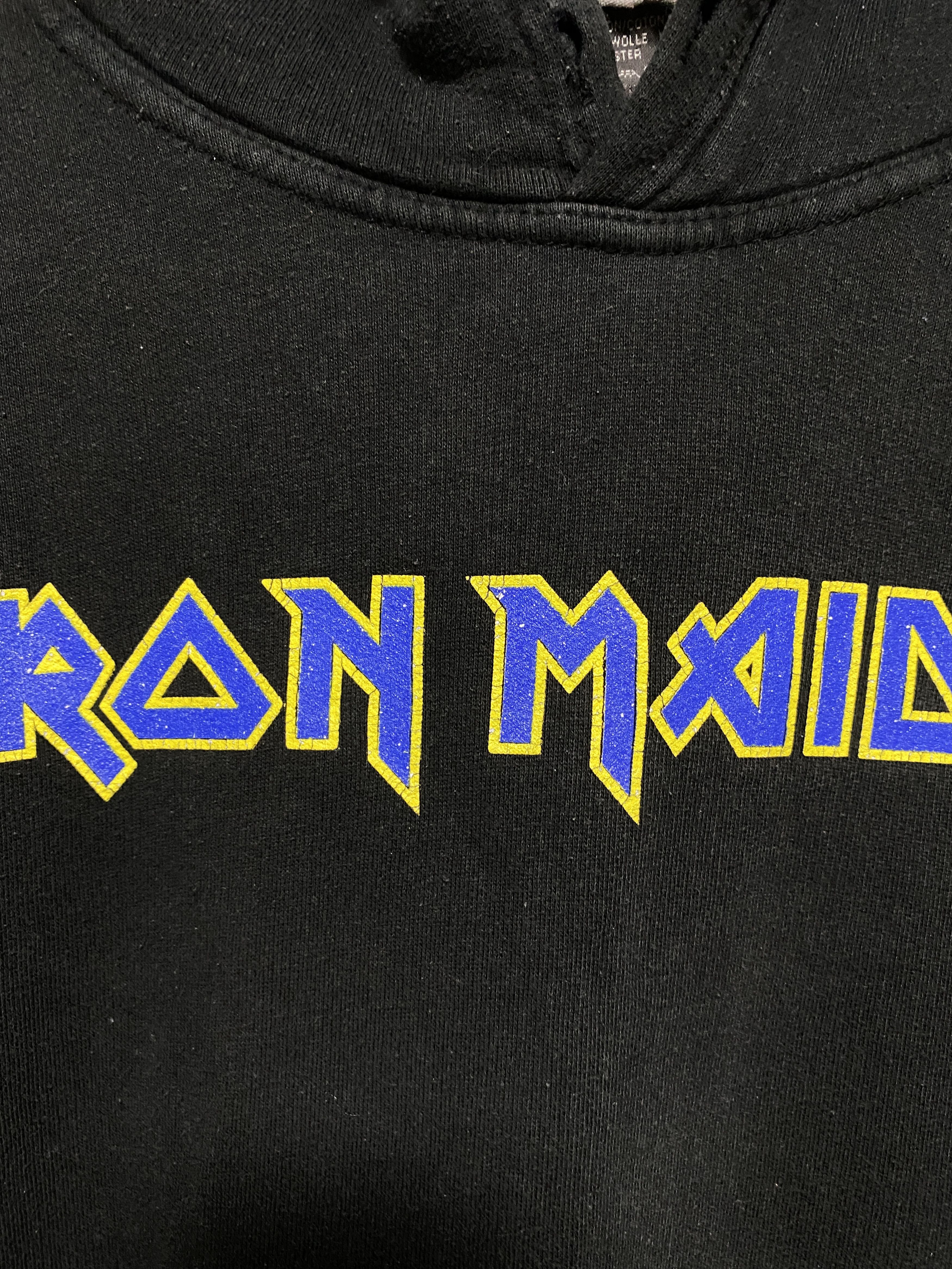 Band Tees Iron Maiden 2003 Vintage Hoodie Size US XL / EU 56 / 4 - 11 Thumbnail