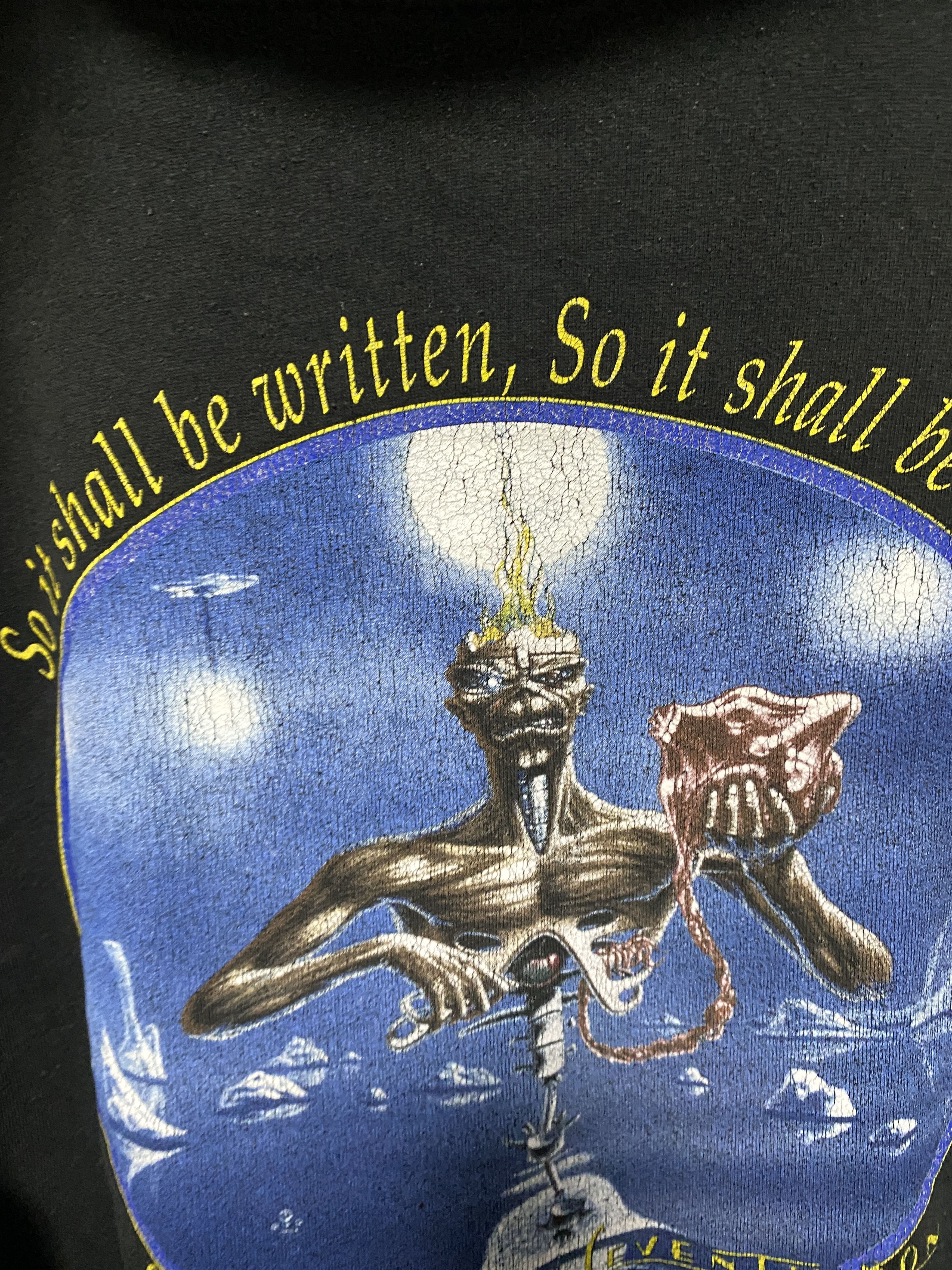 Band Tees Iron Maiden 2003 Vintage Hoodie Size US XL / EU 56 / 4 - 7 Thumbnail