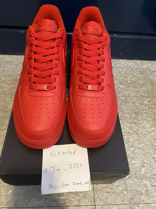 Nike Air Force 1 '07 LV8 1 Red / 11