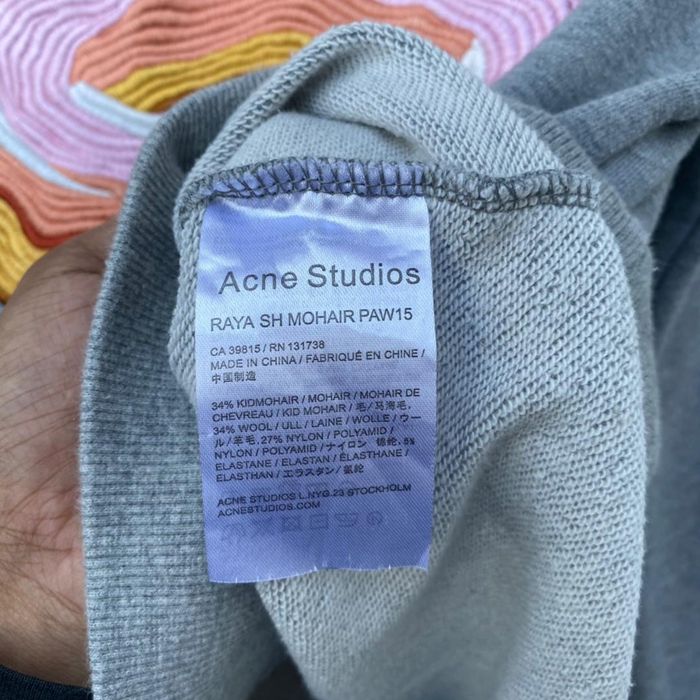 Acne Studios ACNE STUDIOS SWEATSHIRT SMALL PULLOVER SWEATER DONUT