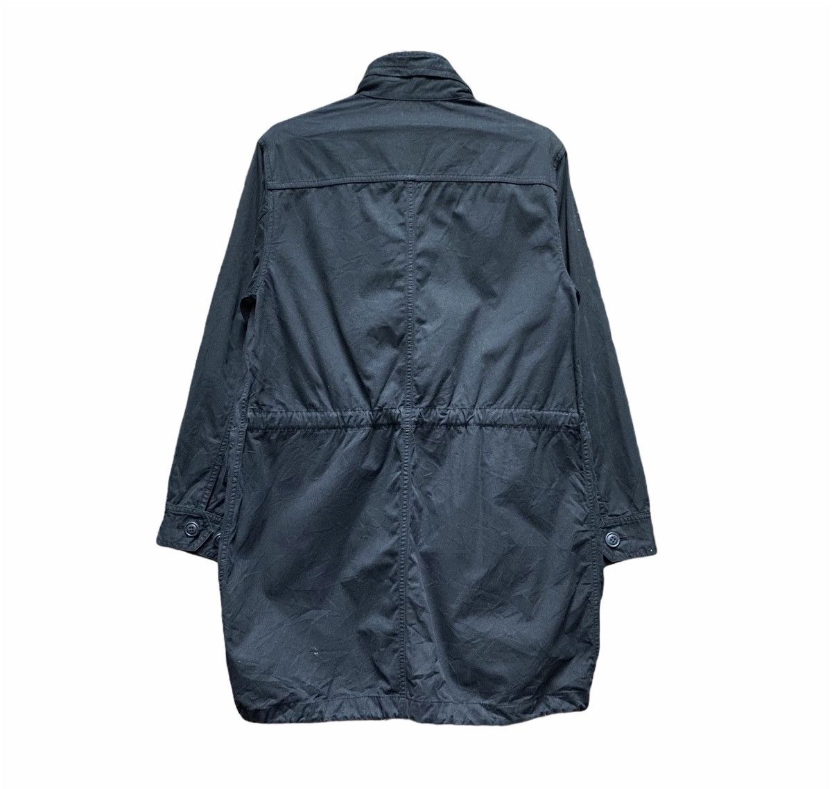 Japanese Brand Vetement Tein Parka Long Jacket Black Button Multi Pocket Size US M / EU 48-50 / 2 - 2 Thumbnail