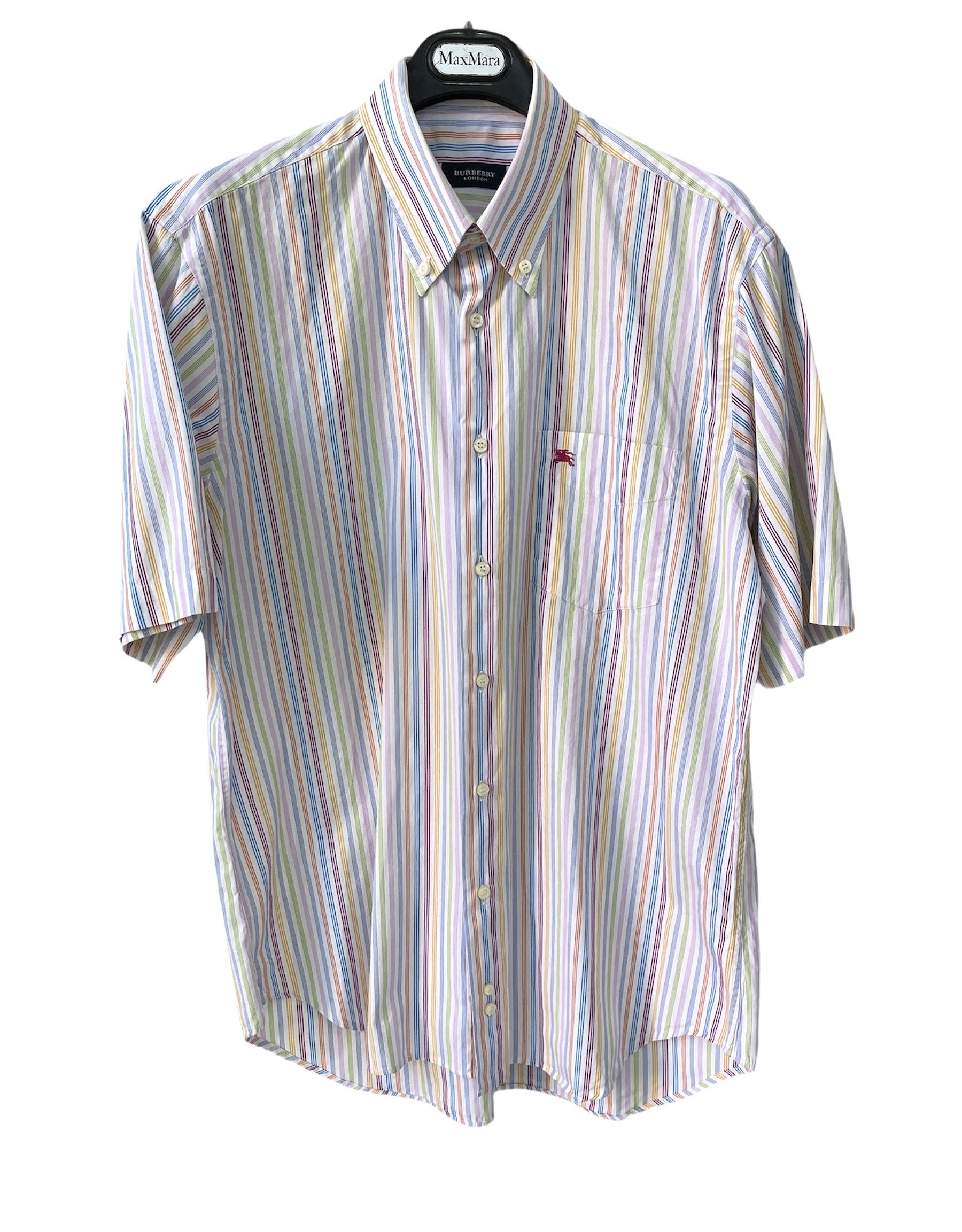 Burberry Vintage Burberry London shirt striped tshirt summer M Size US M / EU 48-50 / 2 - 1 Thumbnail