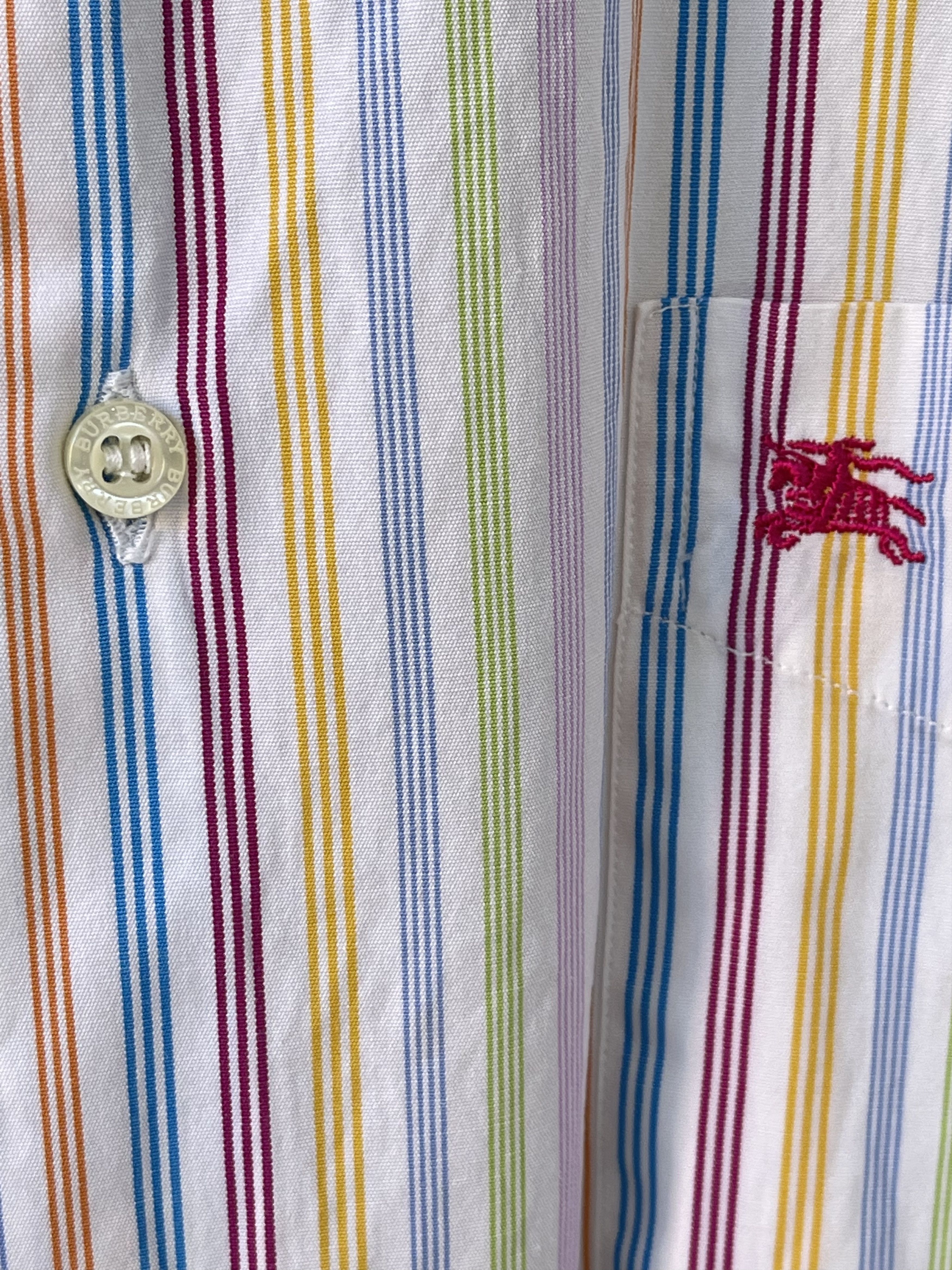 Burberry Vintage Burberry London shirt striped tshirt summer M Size US M / EU 48-50 / 2 - 6 Thumbnail
