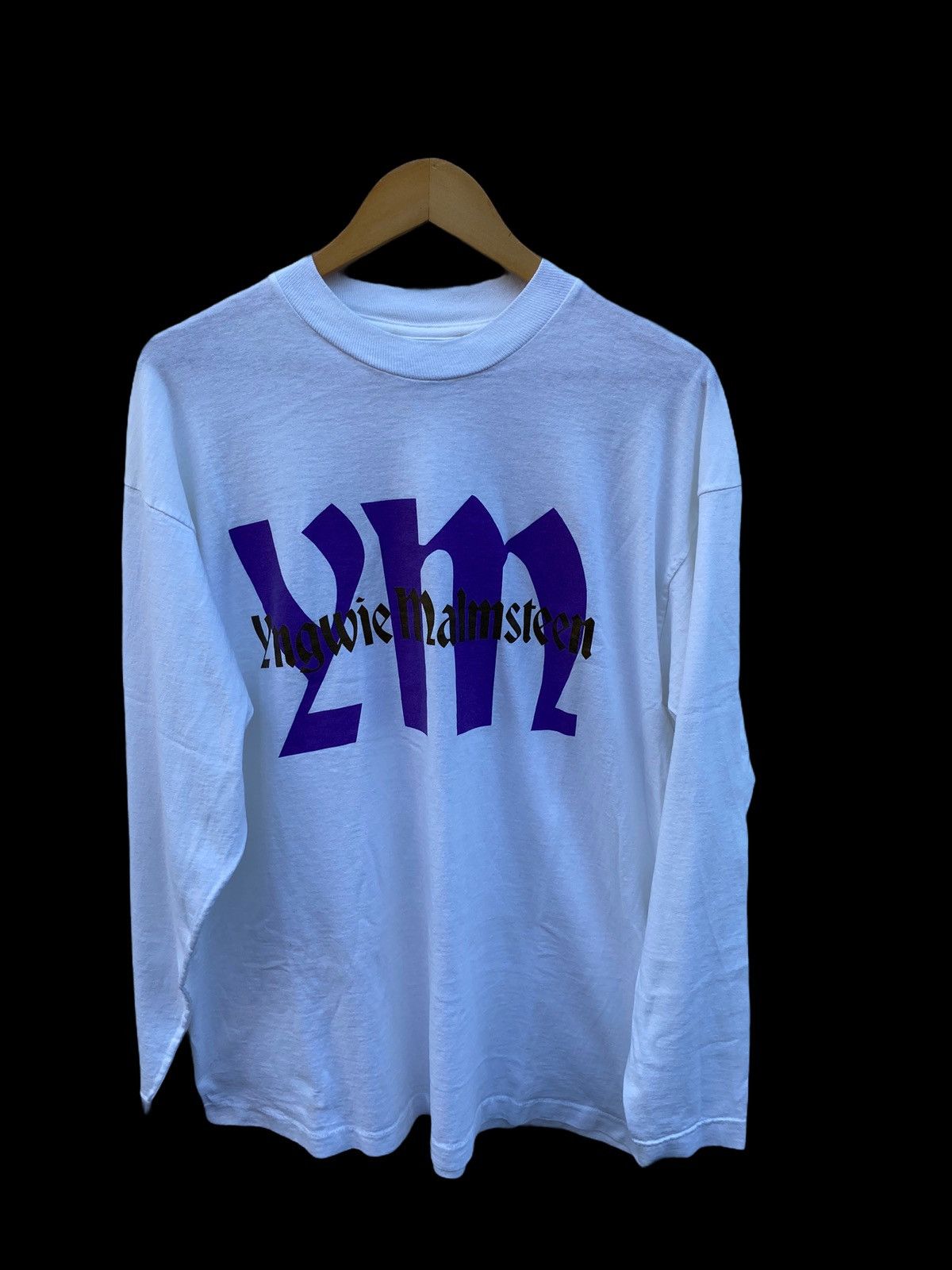 Vintage Yngwie Malmsteen Europe tour 1995 longsleeve shirt