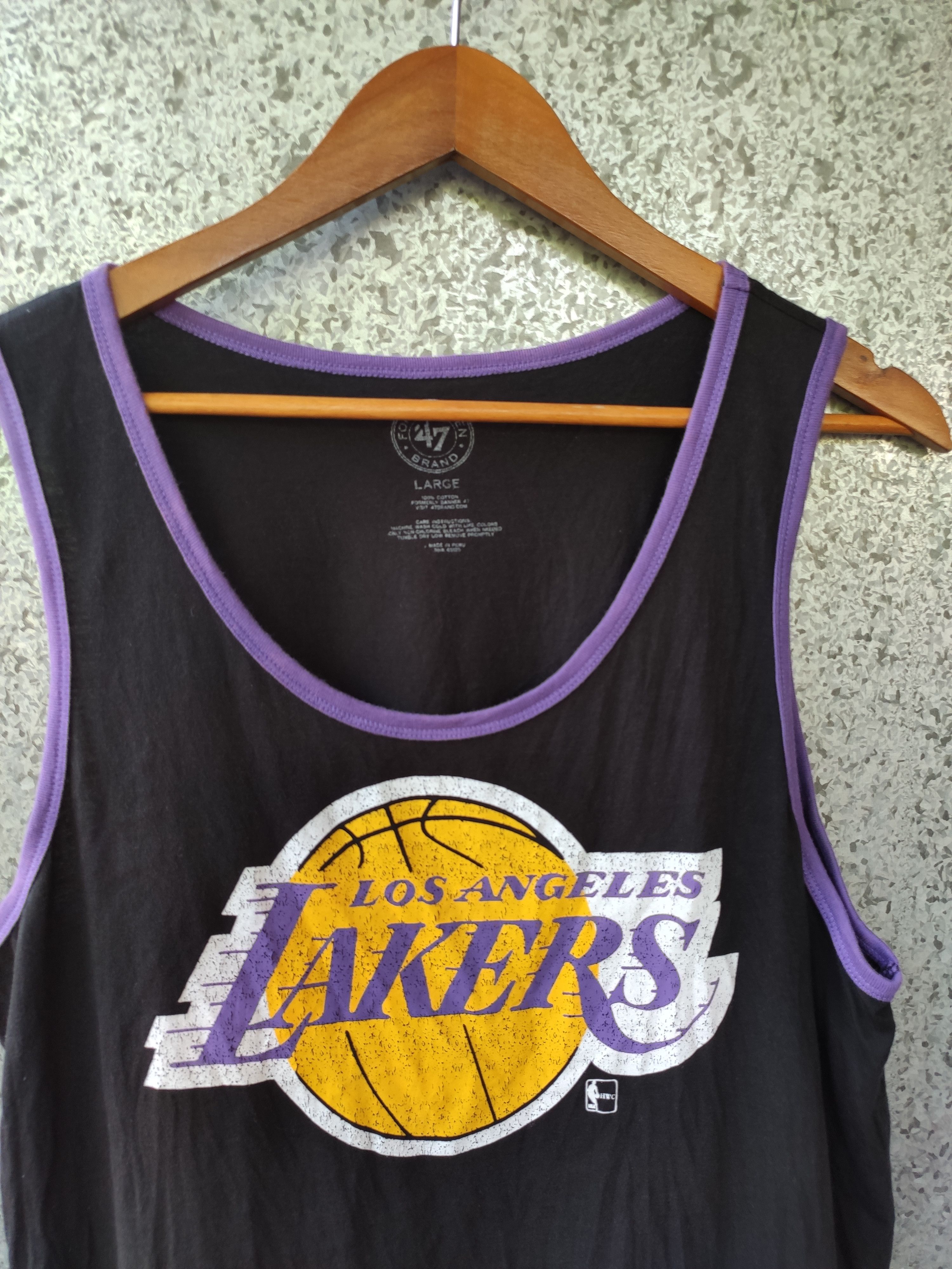 47 Brand 🔥 Los Angeles Lakers tank top Size US M / EU 48-50 / 2 - 2 Thumbnail