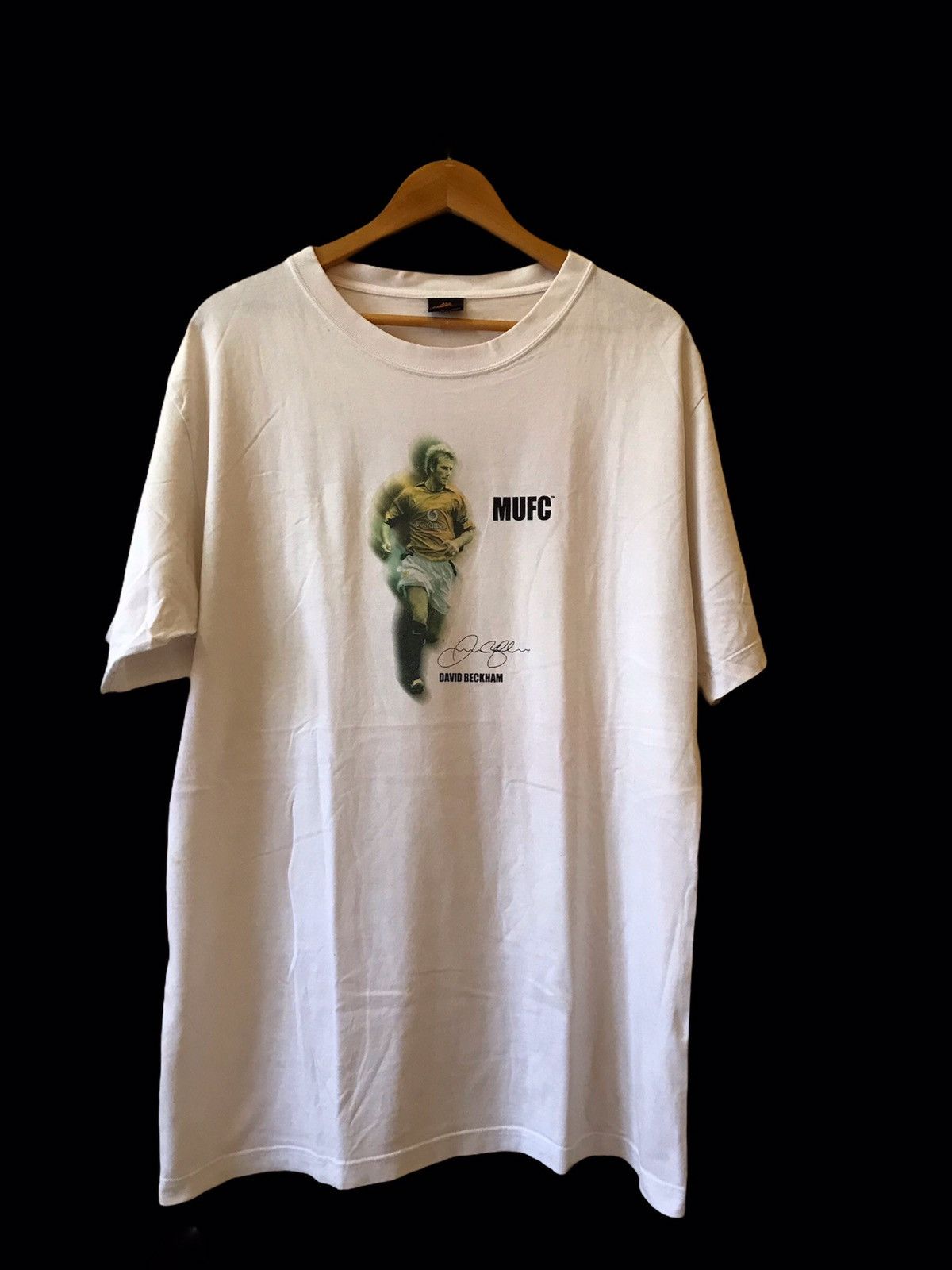 David Beckham × Vintage Vintage David Beckham No.7 Manchester United Football Tee Size US L / EU 52-54 / 3 - 1 Thumbnail