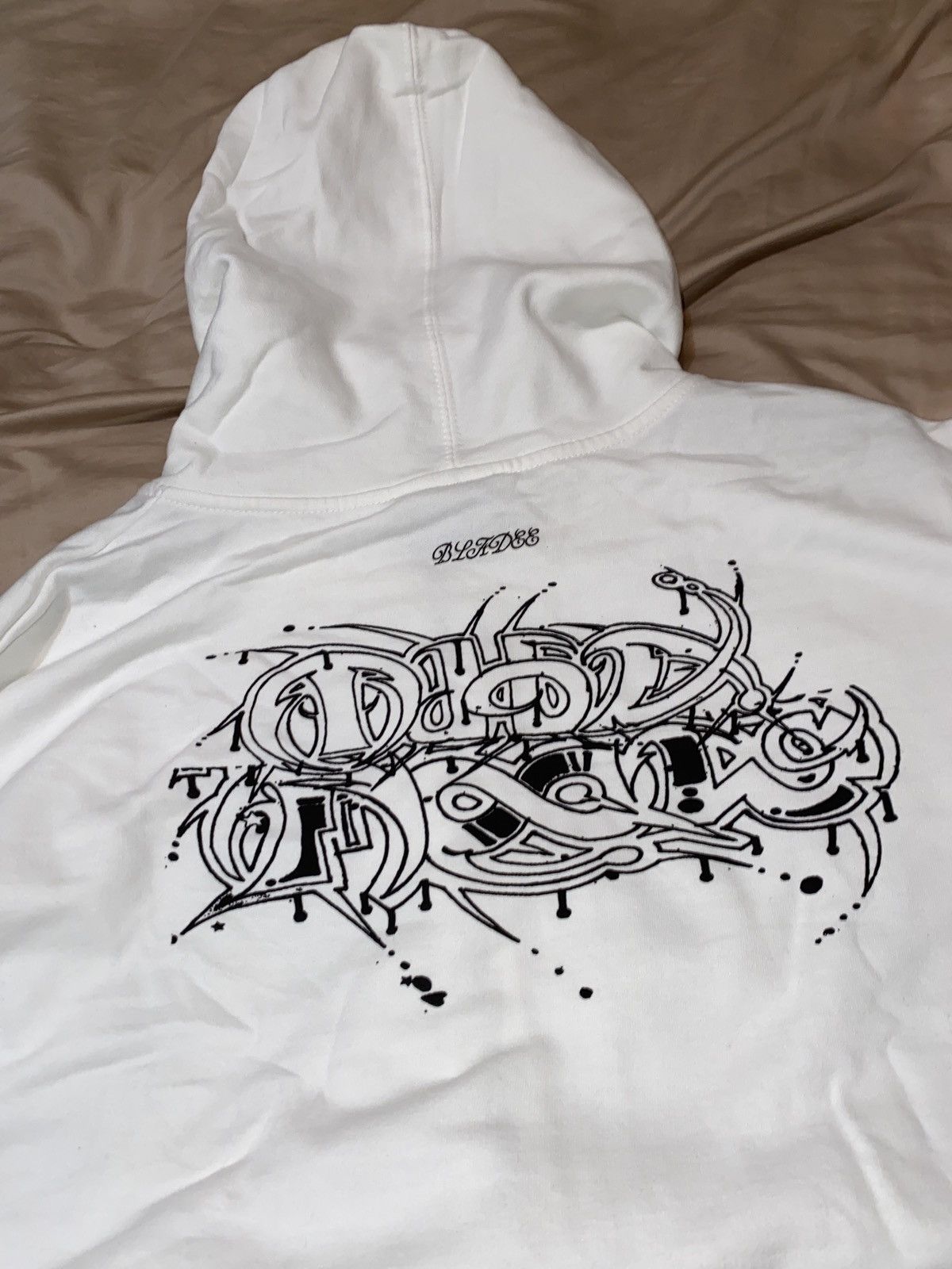 Drain Gang The Fool Bladee HOODIE - White - Large | Grailed Drain Gang The Fool Bladee HOODIE - White - Large | Grailed