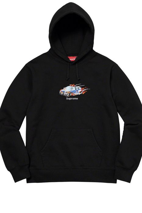 Supreme Fw19 Cop car hooded sweatshirt Black size medium | Grailed