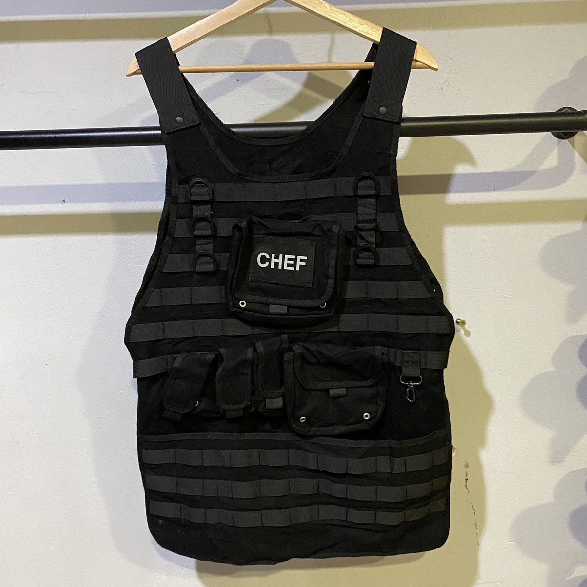 Vintage BBQ Grill Tactical Chef Apron By Thinkgeek Yard Outdoor Grailed