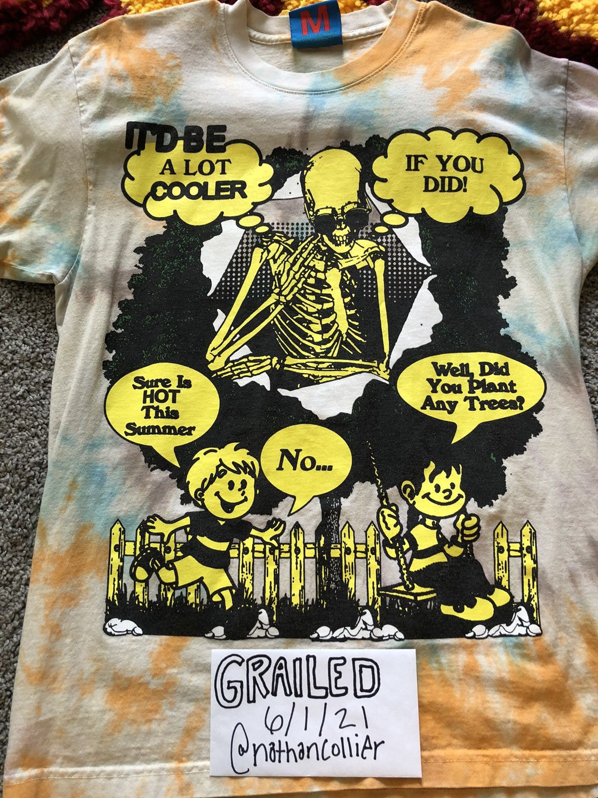 Online Ceramics Online Ceramics Climate Change T Shirt size M Size US M / EU 48-50 / 2 - 2 Thumbnail