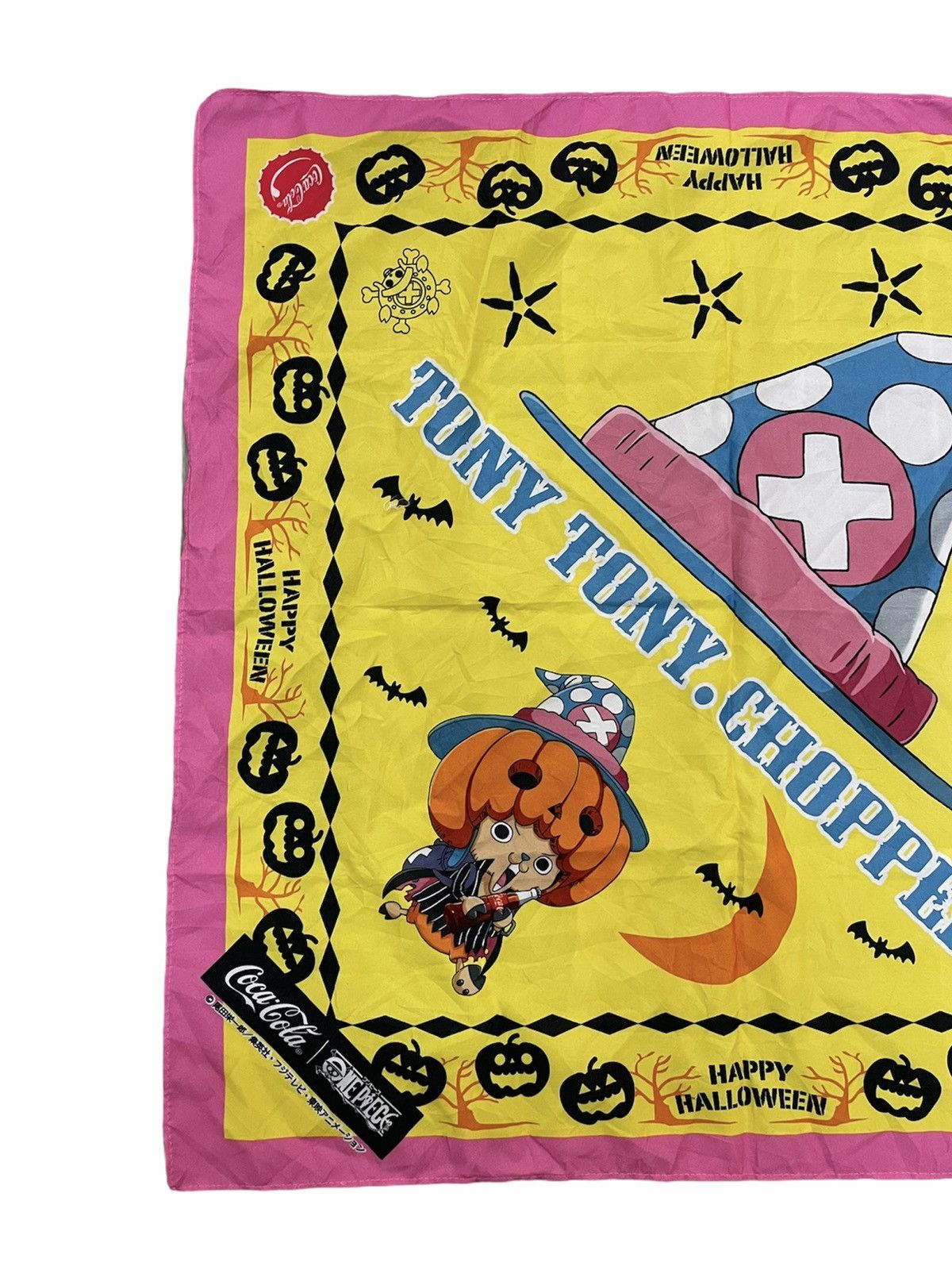 Coca Cola × One Piece RARE One Piece x Coca-Cola Halloween Chopper Bandana Size ONE SIZE - 2 Thumbnail