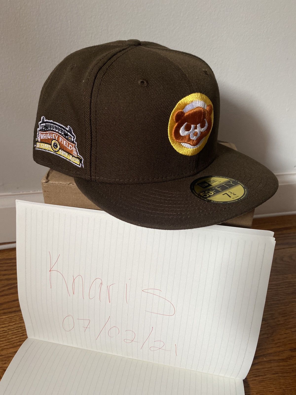 Hat Club Exclusive Aux Pack Chicago Cubs Kanye West “College cheapest Dropout”