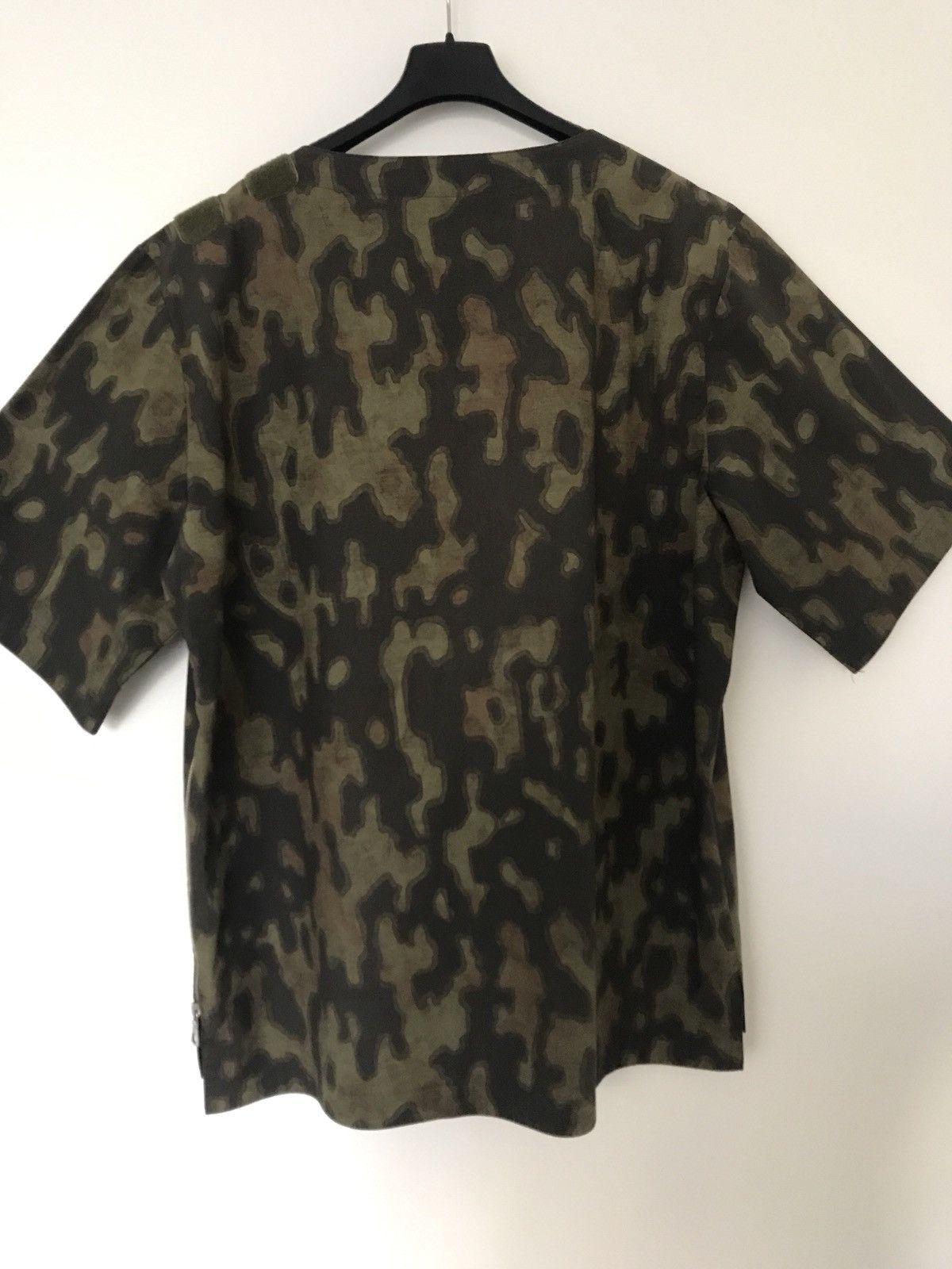 Dries Van Noten Short Sleeve Camo Top Size US M / EU 48-50 / 2 - 4 Thumbnail