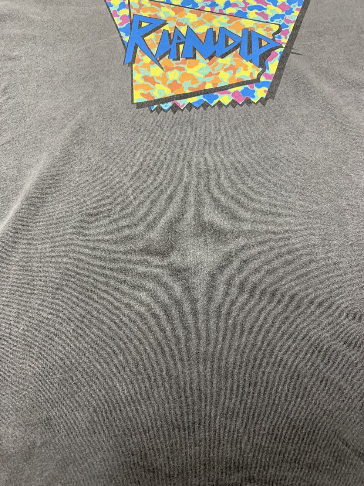 RIPNDIP Rip N Dip Grey Camo logo Printed t shirt Size US M / EU 48-50 / 2 - 8 Thumbnail