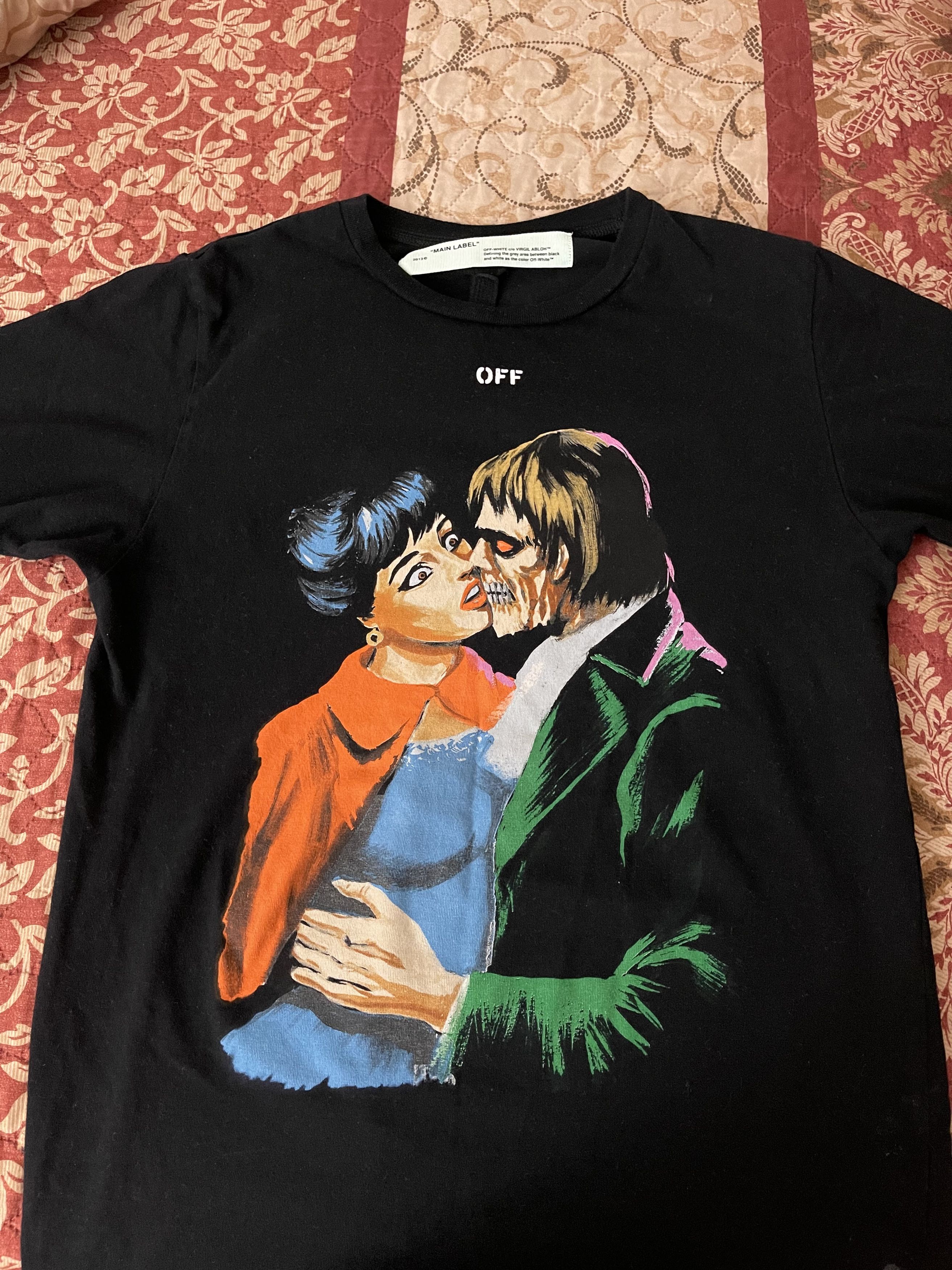 Off White Off white kiss t shirt Grailed