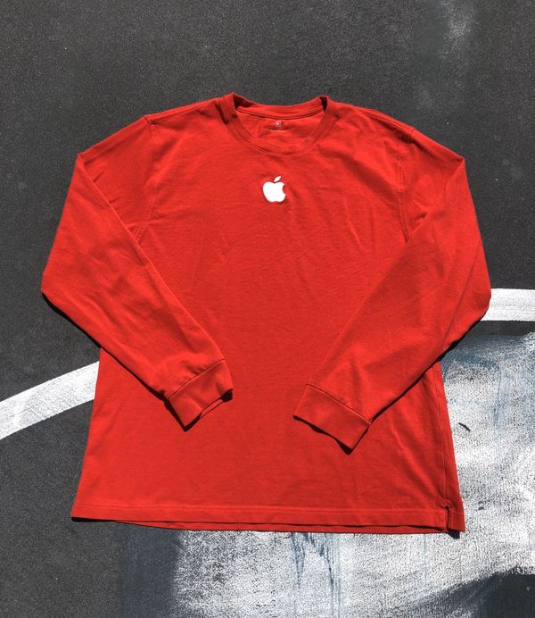 Apple Official Apple Store Employee Long Sleeve Tee Shirt Large | Grailed