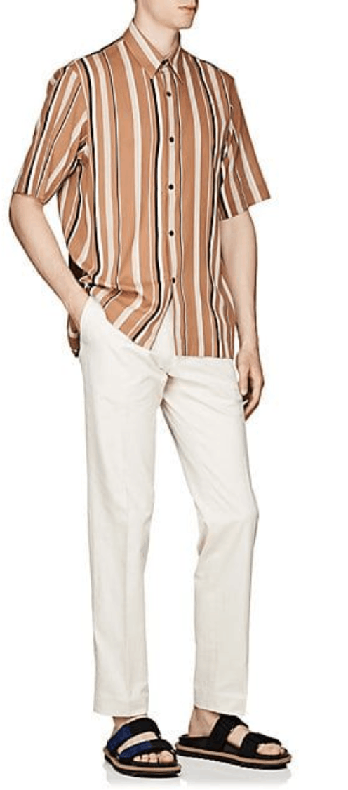 Dries Van Noten Dries Van Noten Striped Shirt - Casual Size US L / EU 52-54 / 3 - 1 Thumbnail