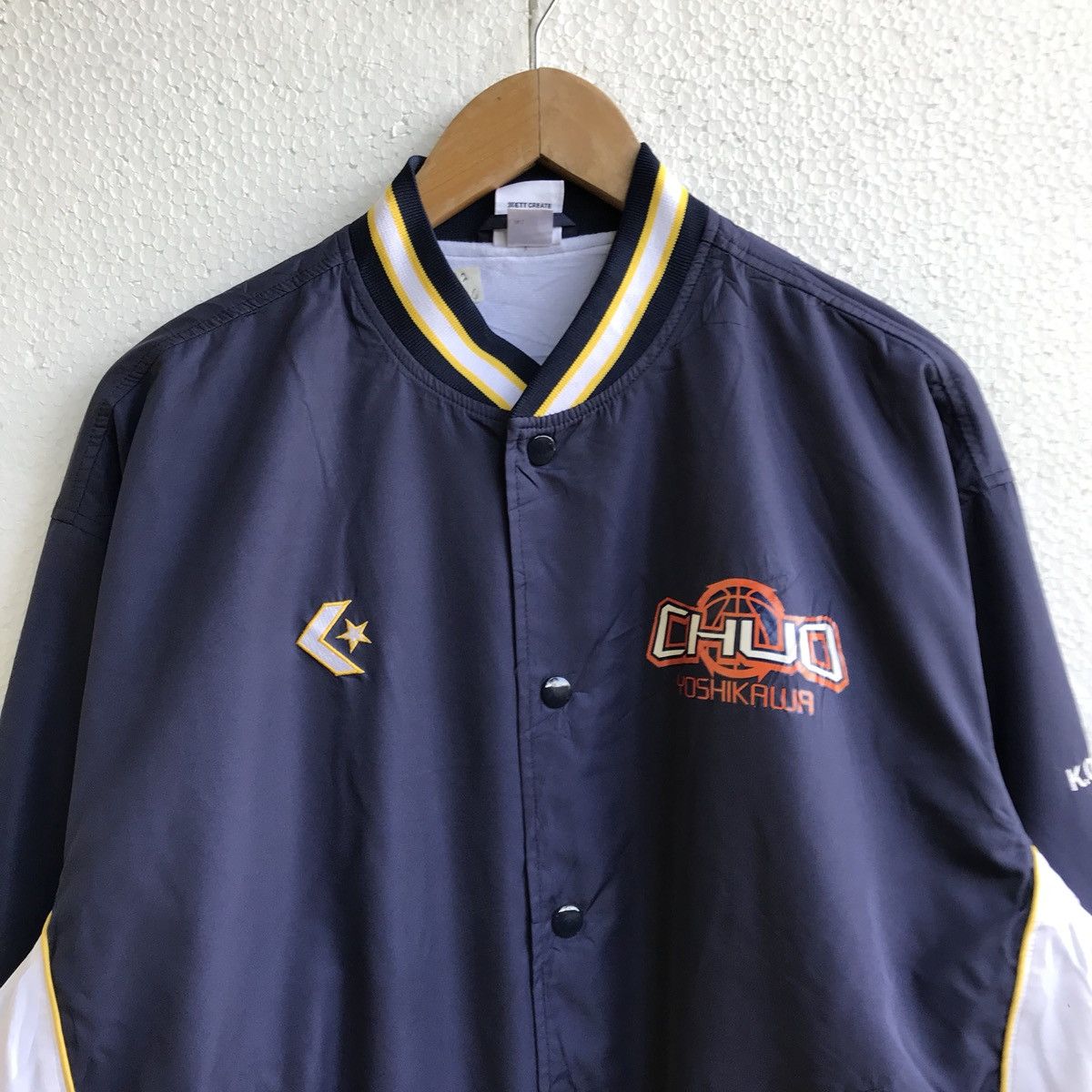 Converse Chuo university Okayasu Basketball Jacket bomber Size US L / EU 52-54 / 3 - 3 Thumbnail