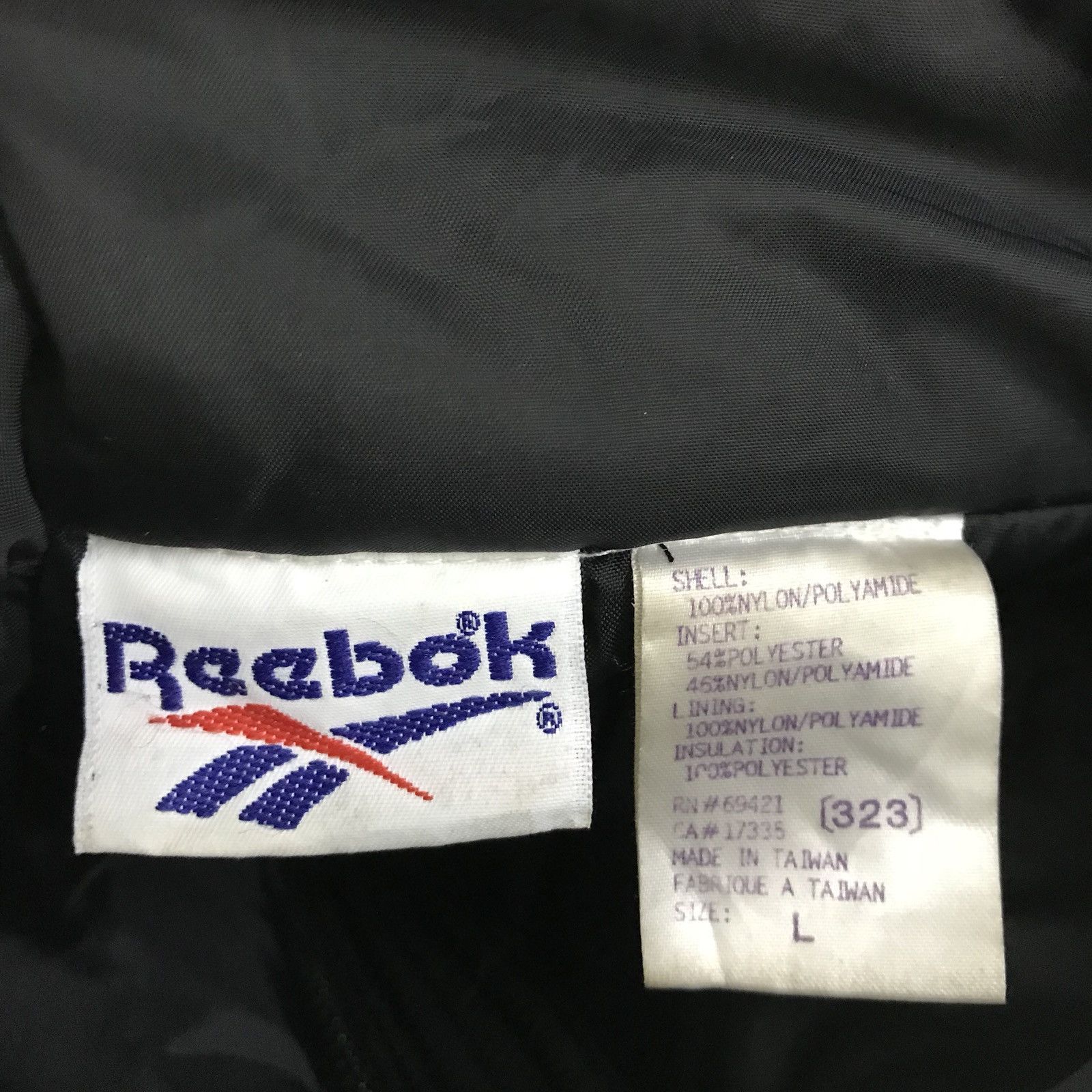 Reebok 🔥FINAL DROP 🔥Vintage 90s Reebox Nig logo Embroidery Size US L / EU 52-54 / 3 - 10 Thumbnail