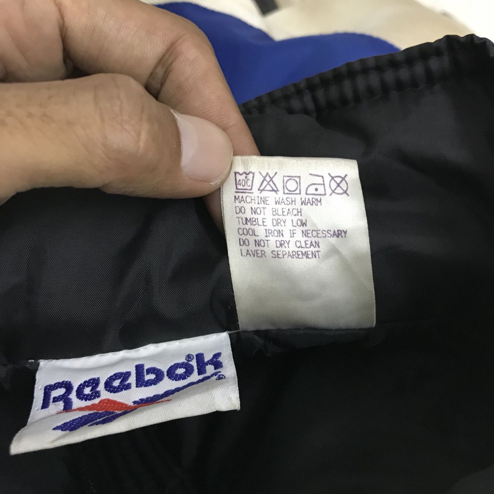Reebok 🔥FINAL DROP 🔥Vintage 90s Reebox Nig logo Embroidery Size US L / EU 52-54 / 3 - 11 Thumbnail