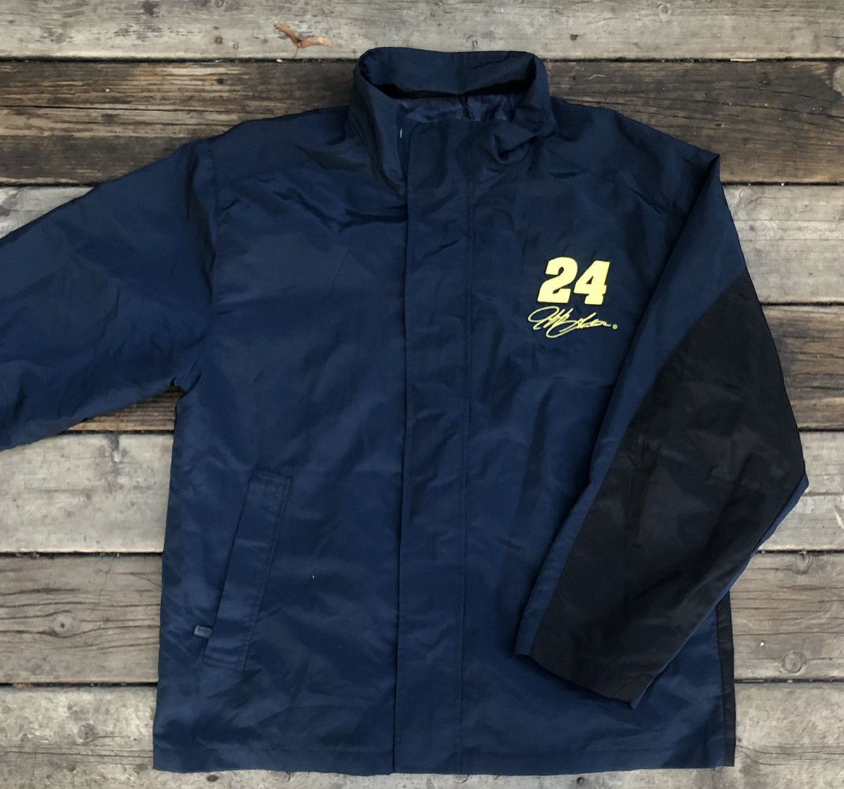 NASCAR Vintage 90s Jeff Gordon 24 dupont motorspots nascar jacket Size US L / EU 52-54 / 3 - 1 Thumbnail