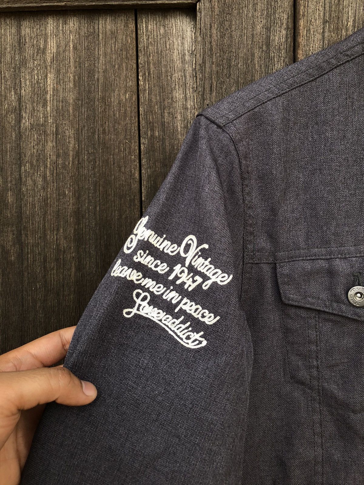 Vintage × Von Dutch Vintage Von Dutch Spellout Logo Jacket Size US M / EU 48-50 / 2 - 3 Thumbnail