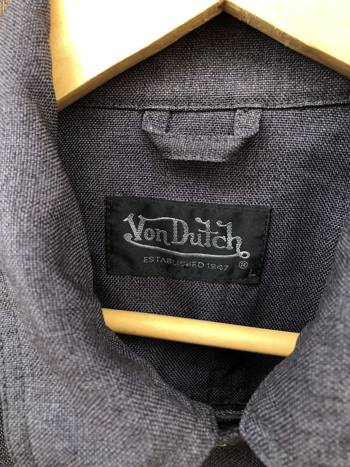 Vintage × Von Dutch Vintage Von Dutch Spellout Logo Jacket Size US M / EU 48-50 / 2 - 6 Thumbnail