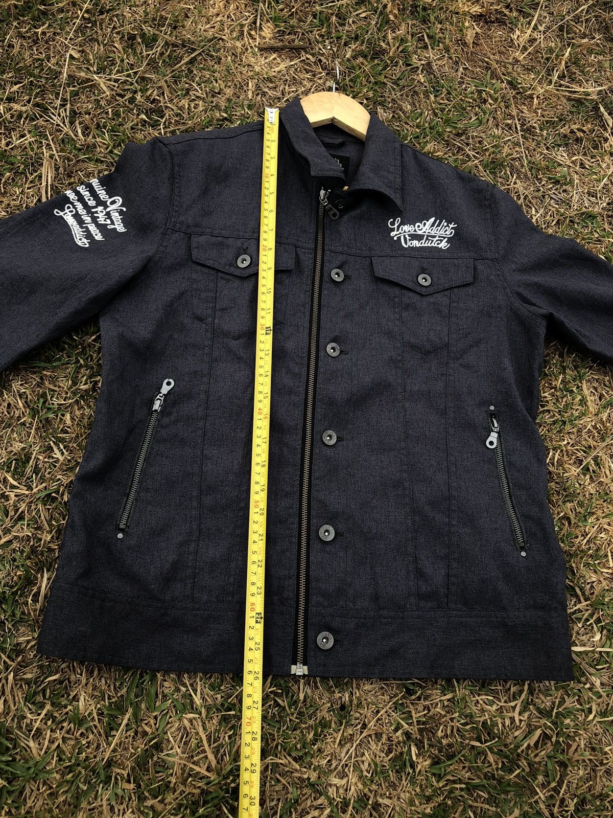 Vintage × Von Dutch Vintage Von Dutch Spellout Logo Jacket Size US M / EU 48-50 / 2 - 10 Thumbnail