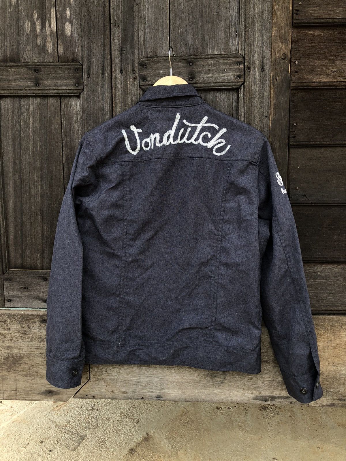 Vintage × Von Dutch Vintage Von Dutch Spellout Logo Jacket Size US M / EU 48-50 / 2 - 2 Thumbnail