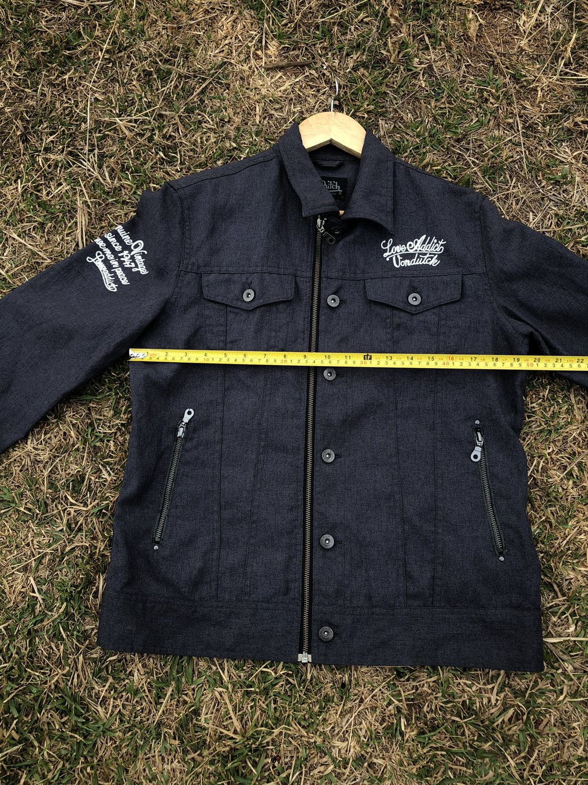 Vintage × Von Dutch Vintage Von Dutch Spellout Logo Jacket Size US M / EU 48-50 / 2 - 8 Thumbnail