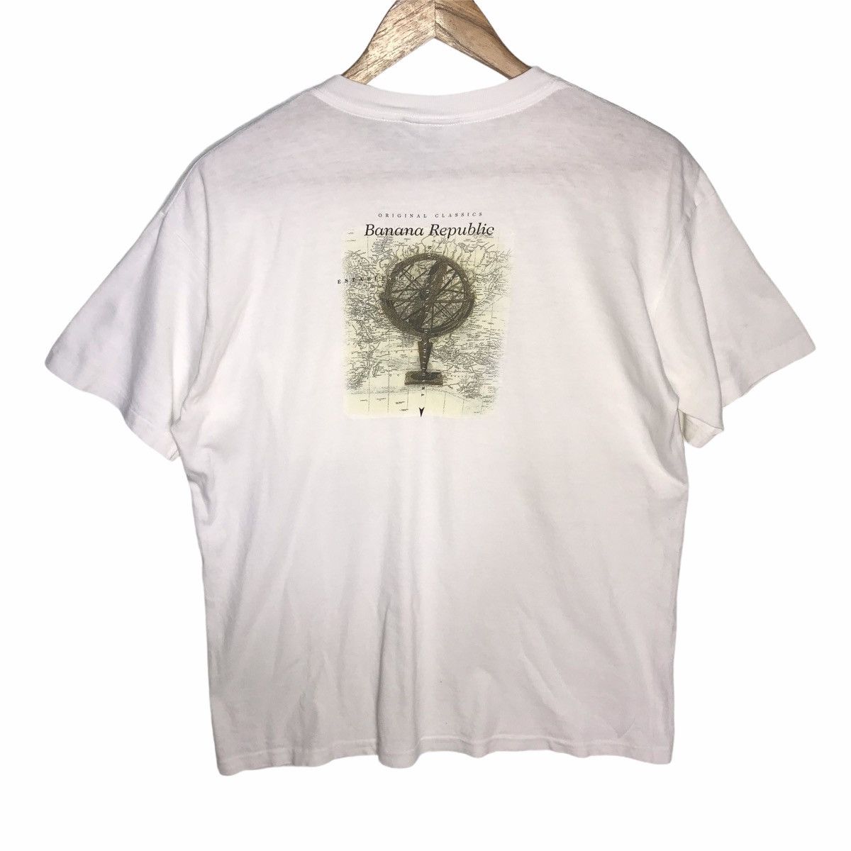 Vintage banana republic single pocket tshirt made in usa