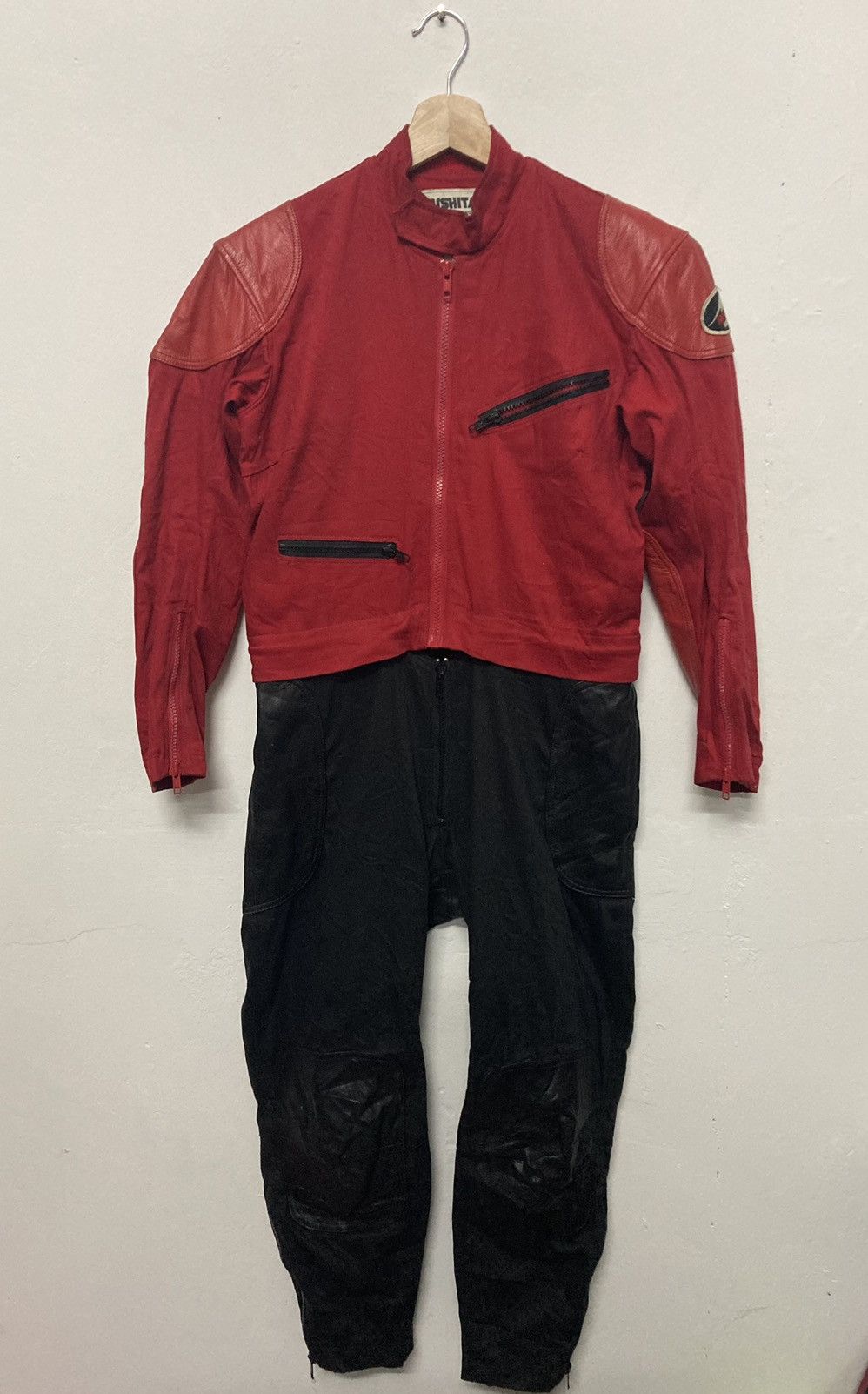 Japanese Brand × Vintage Kushitani Hamamatsu with Leather Pading Touring Suit Size US S / EU 44-46 / 1 - 1 Thumbnail