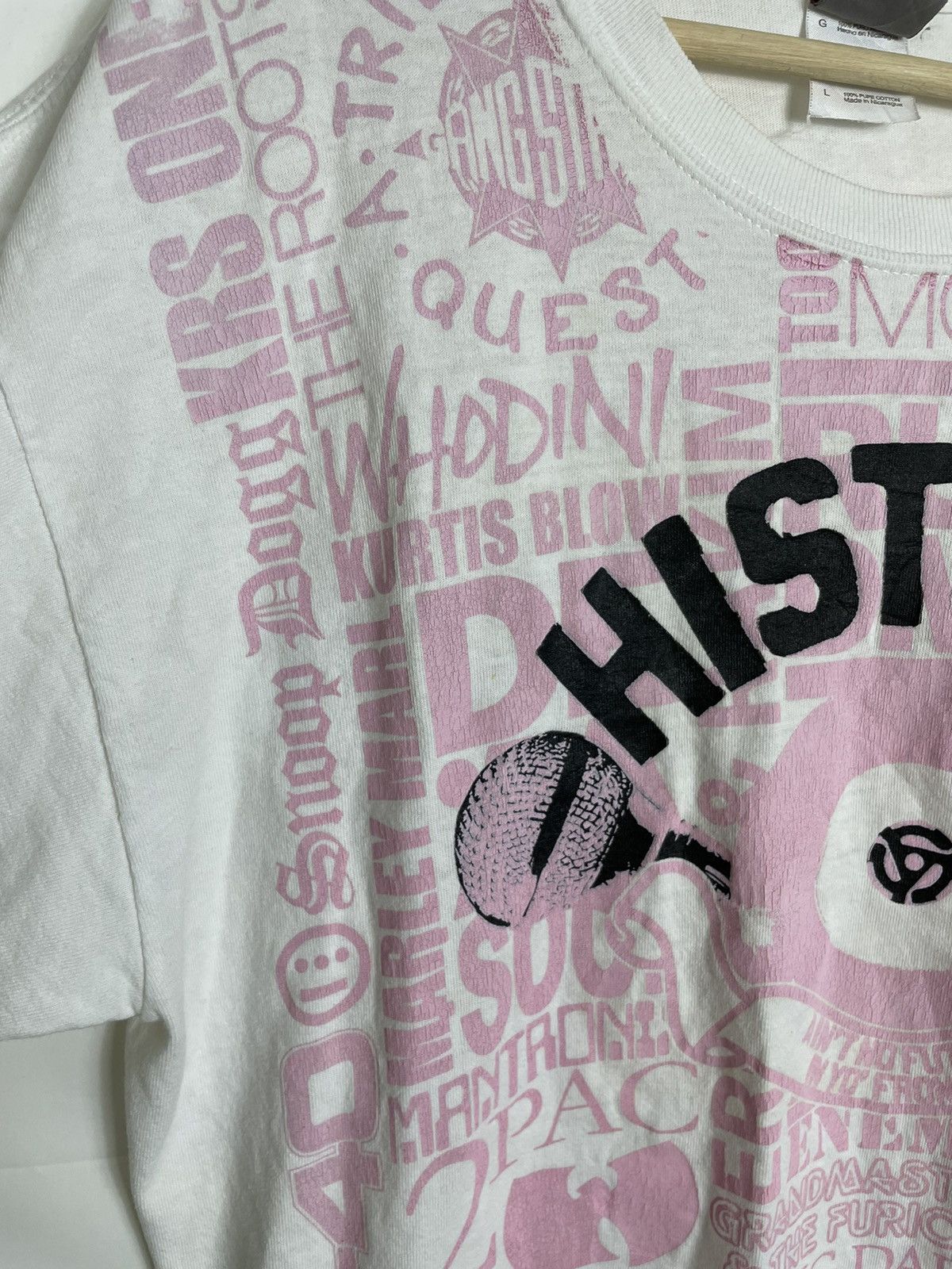 Rap Tees × Vintage 2000s Mixwell “HISTORY” Hip-Hop Legends Tee Size US L / EU 52-54 / 3 - 8 Thumbnail
